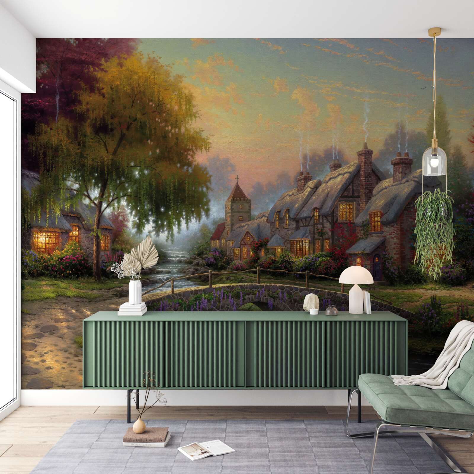 Fototapeta vidiecka krajina