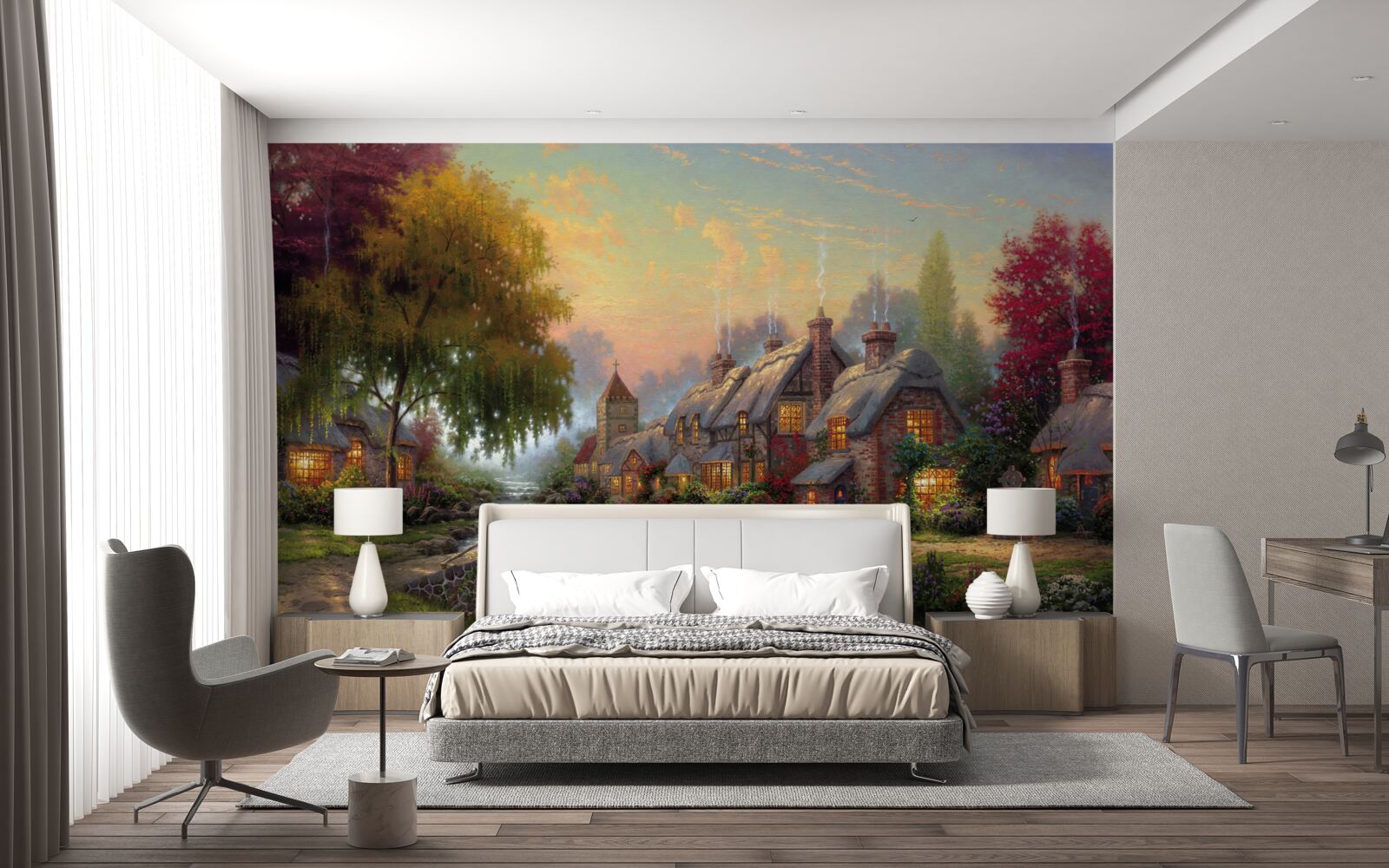 Fototapeta vidiecka krajina