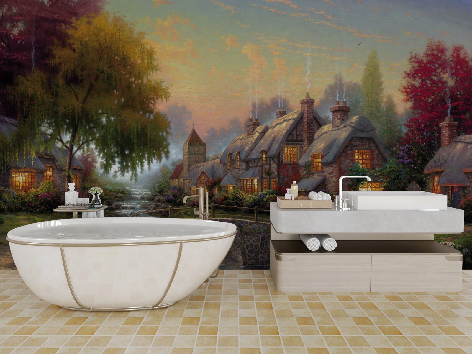 Fototapeta vidiecka krajina