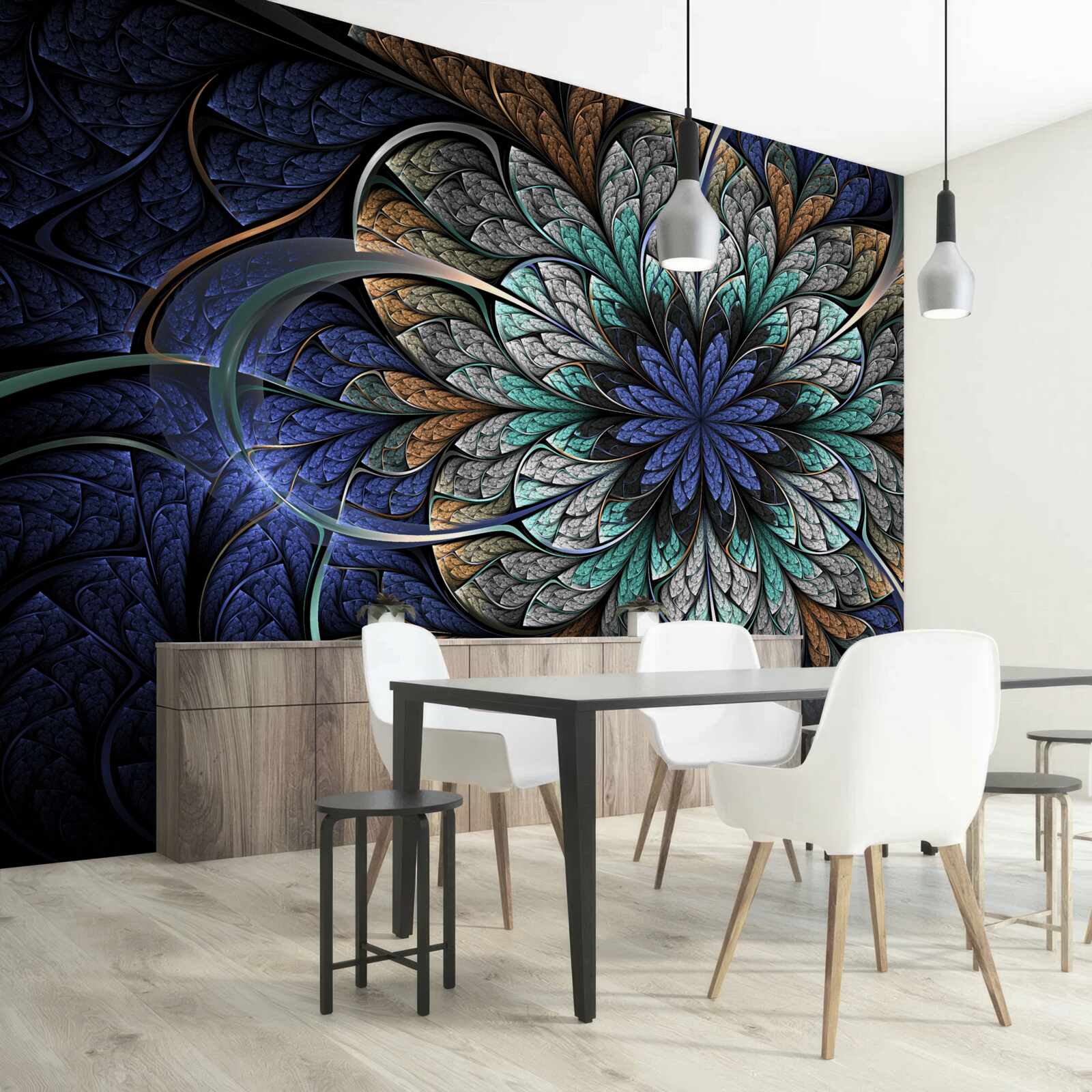 Fototapeta majestátny tajomný kvet