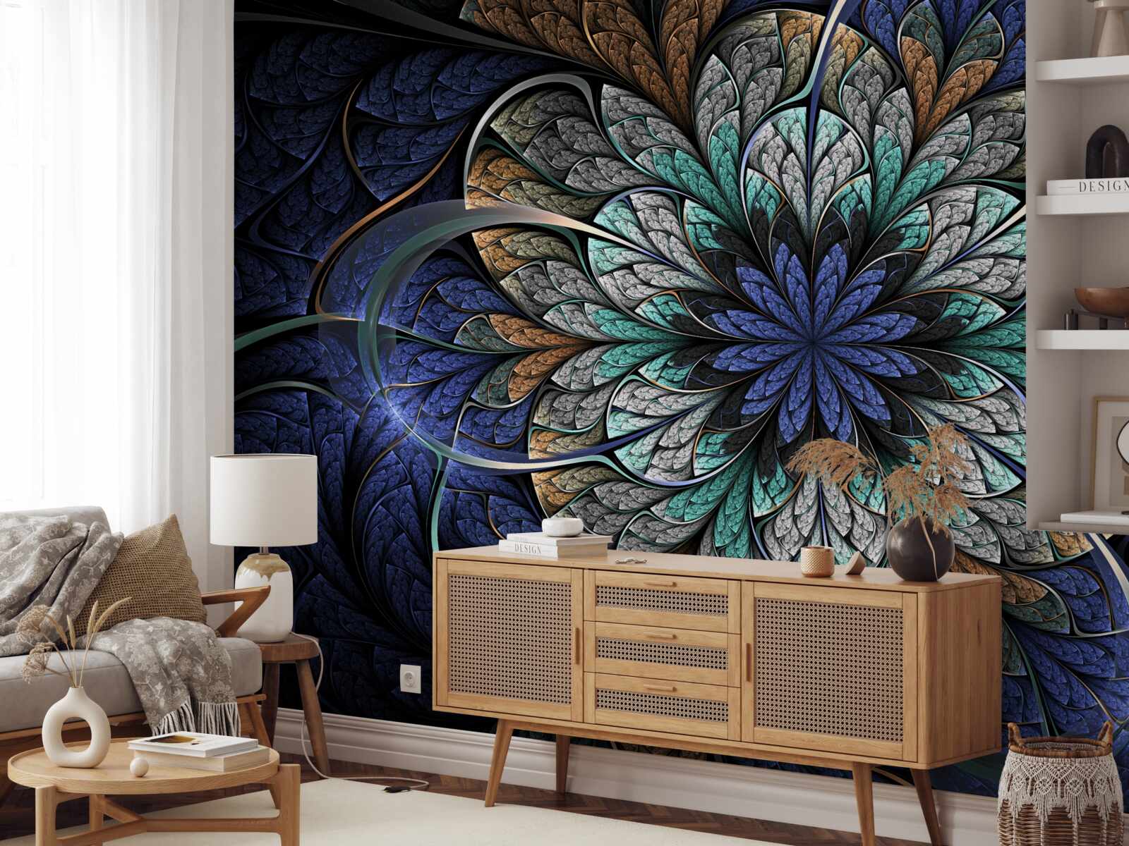 Fototapeta majestátny tajomný kvet