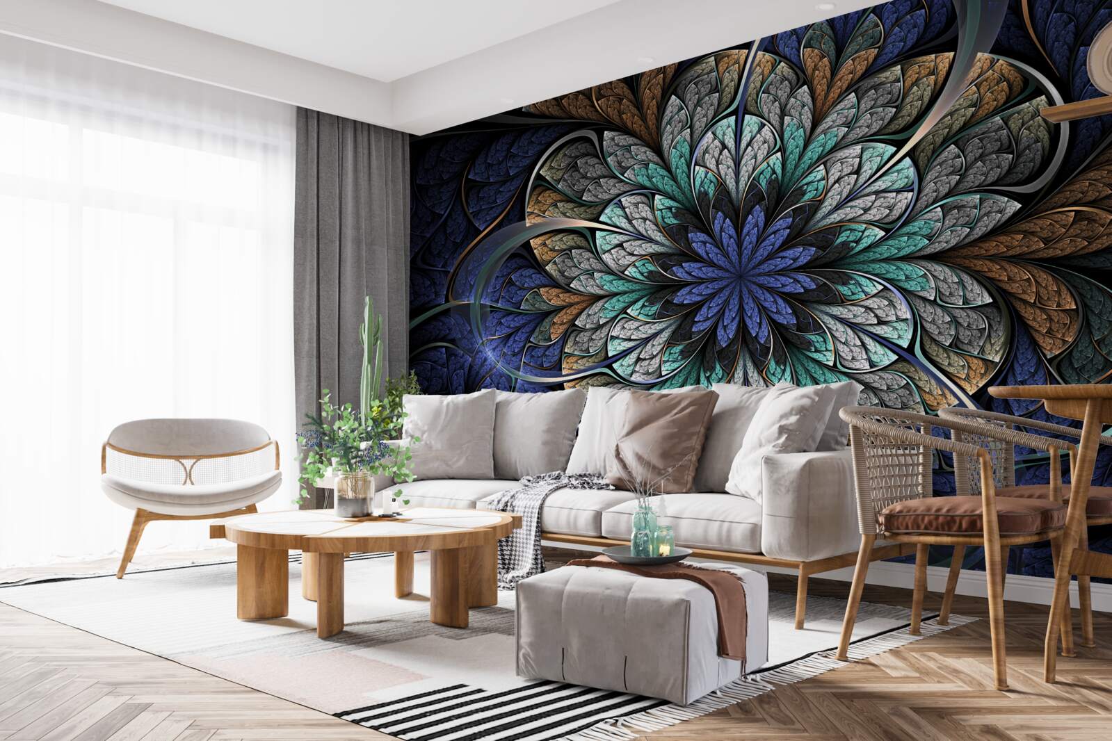 Fototapeta majestátny tajomný kvet