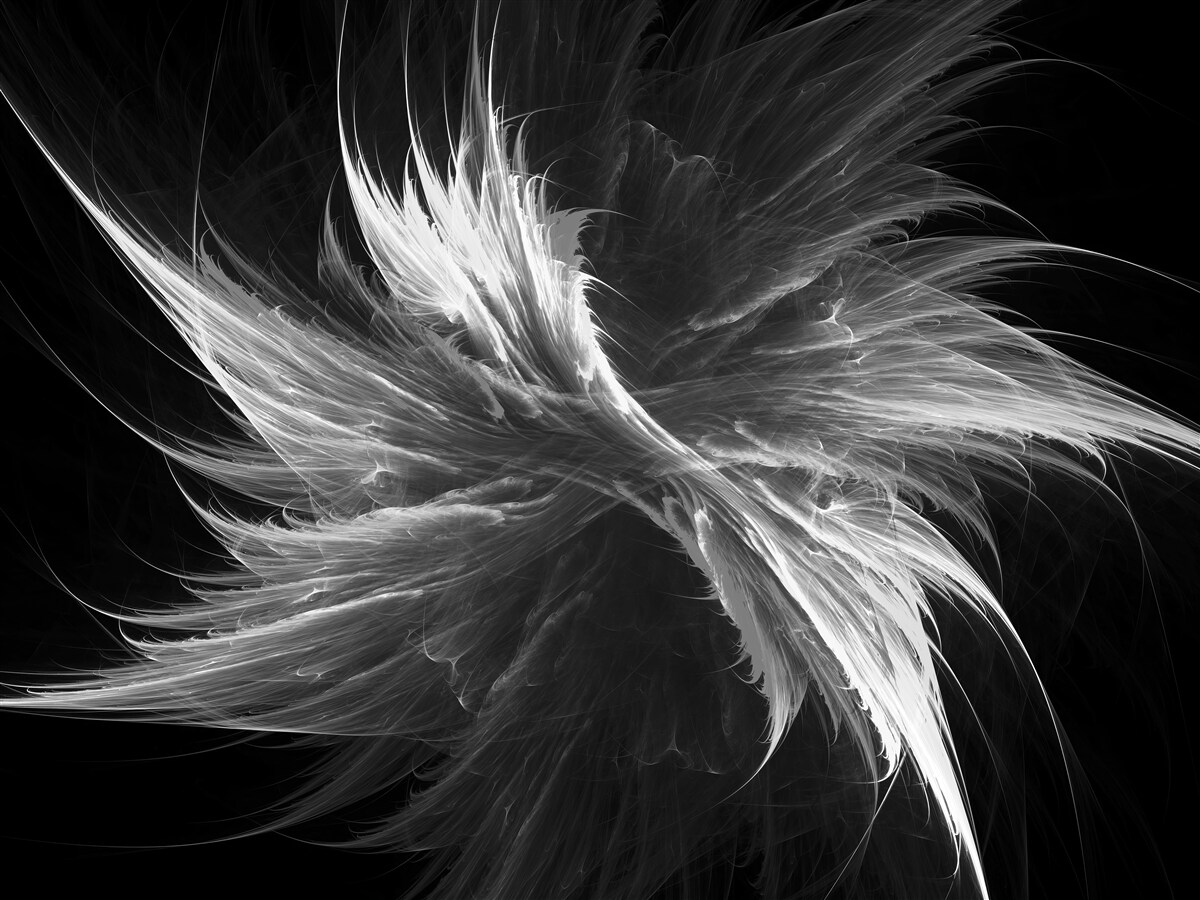 Fototapeta čierne pozadie proti oslnivým škvrnám