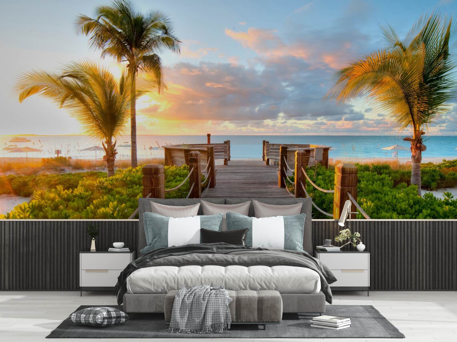 Fototapeta priechod vedúci k moru