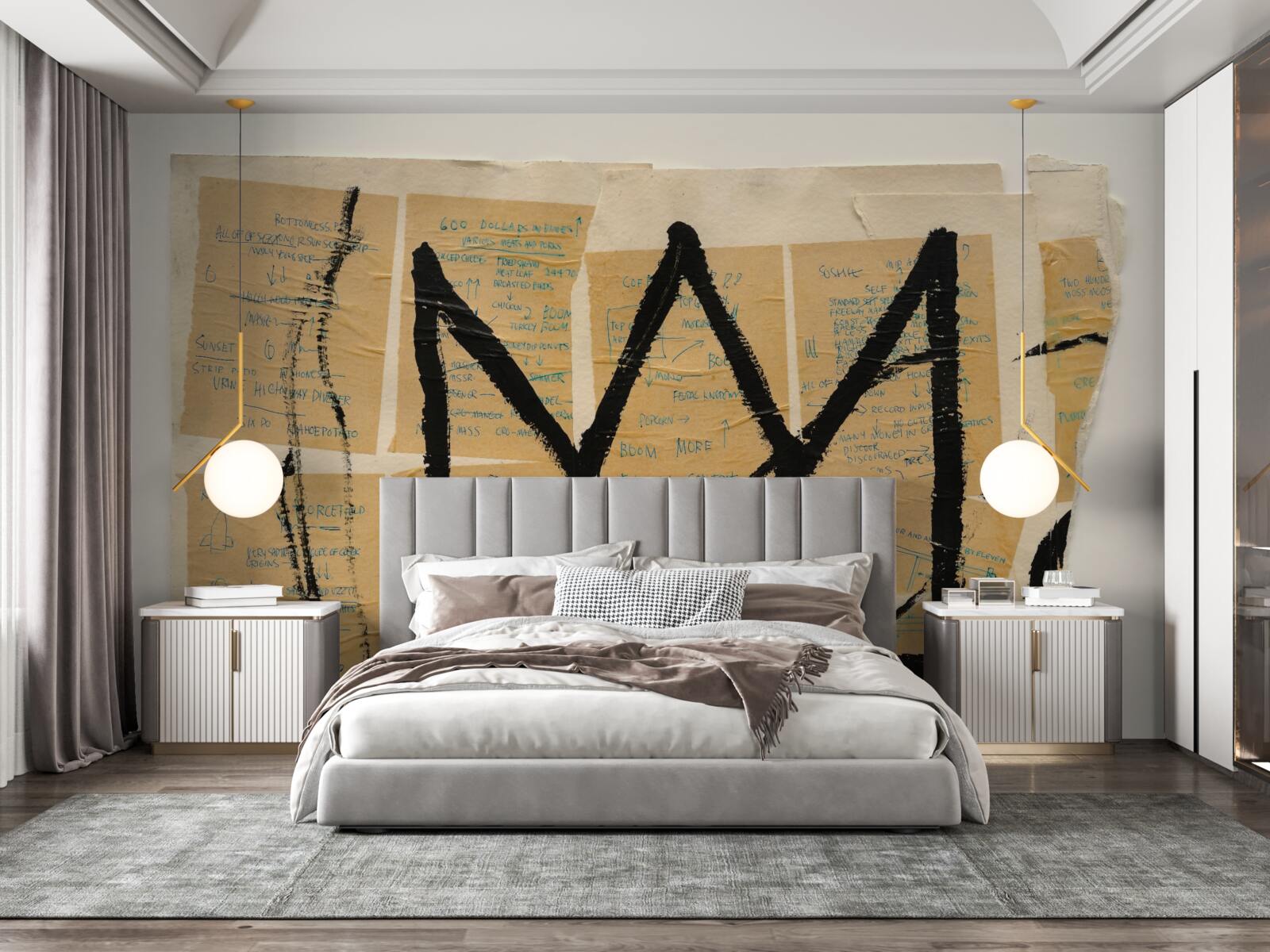 Fototapeta čierna koruna vyobrazená na bankovkách