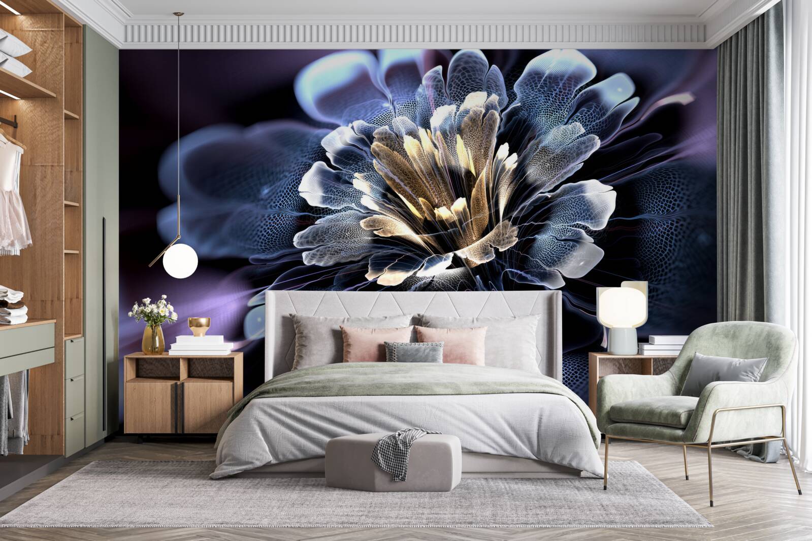 Fototapeta veľký exotický kvet