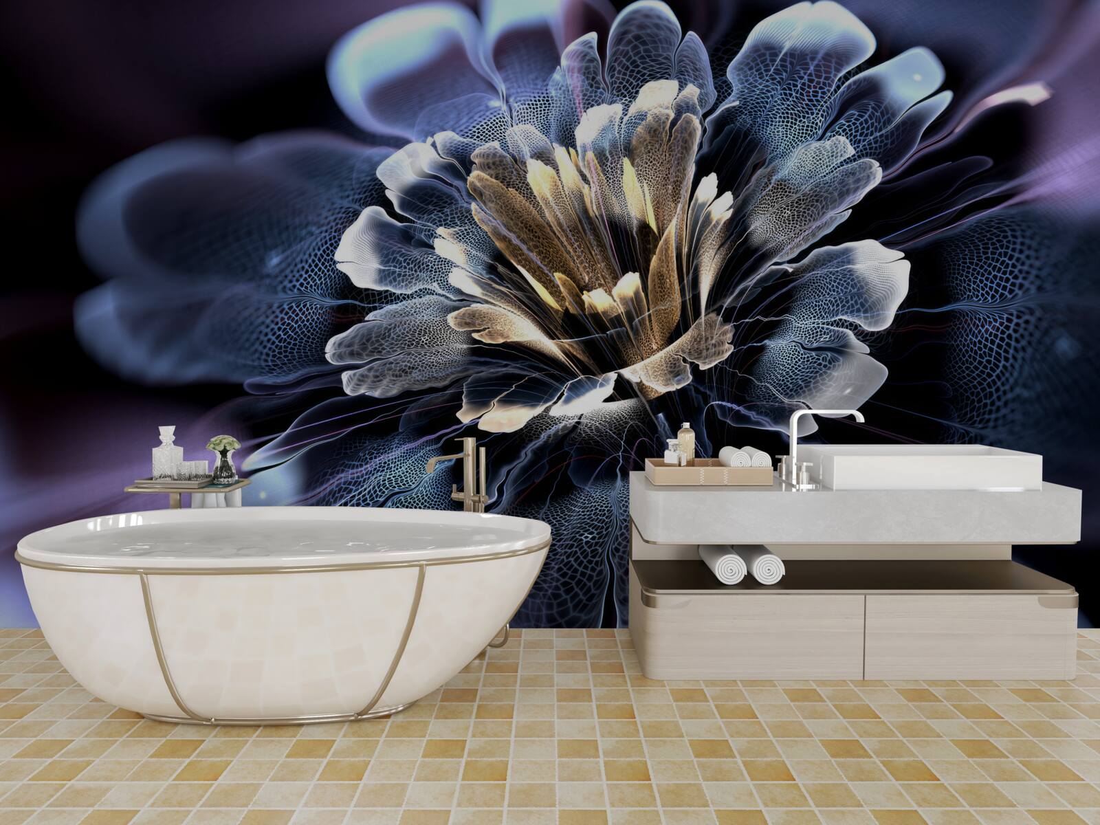 Fototapeta veľký exotický kvet