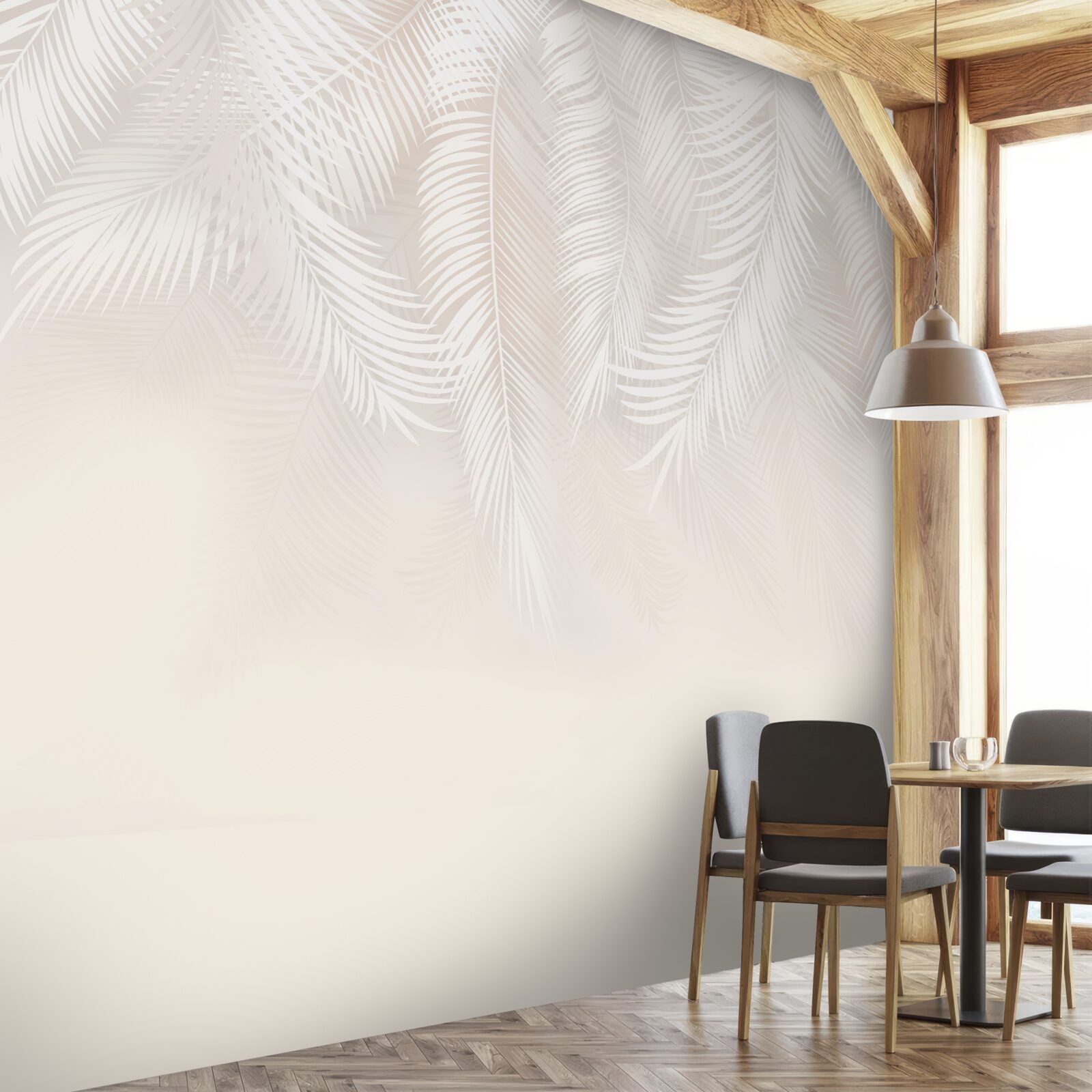 Fototapeta svetlé perie tečúce nadol