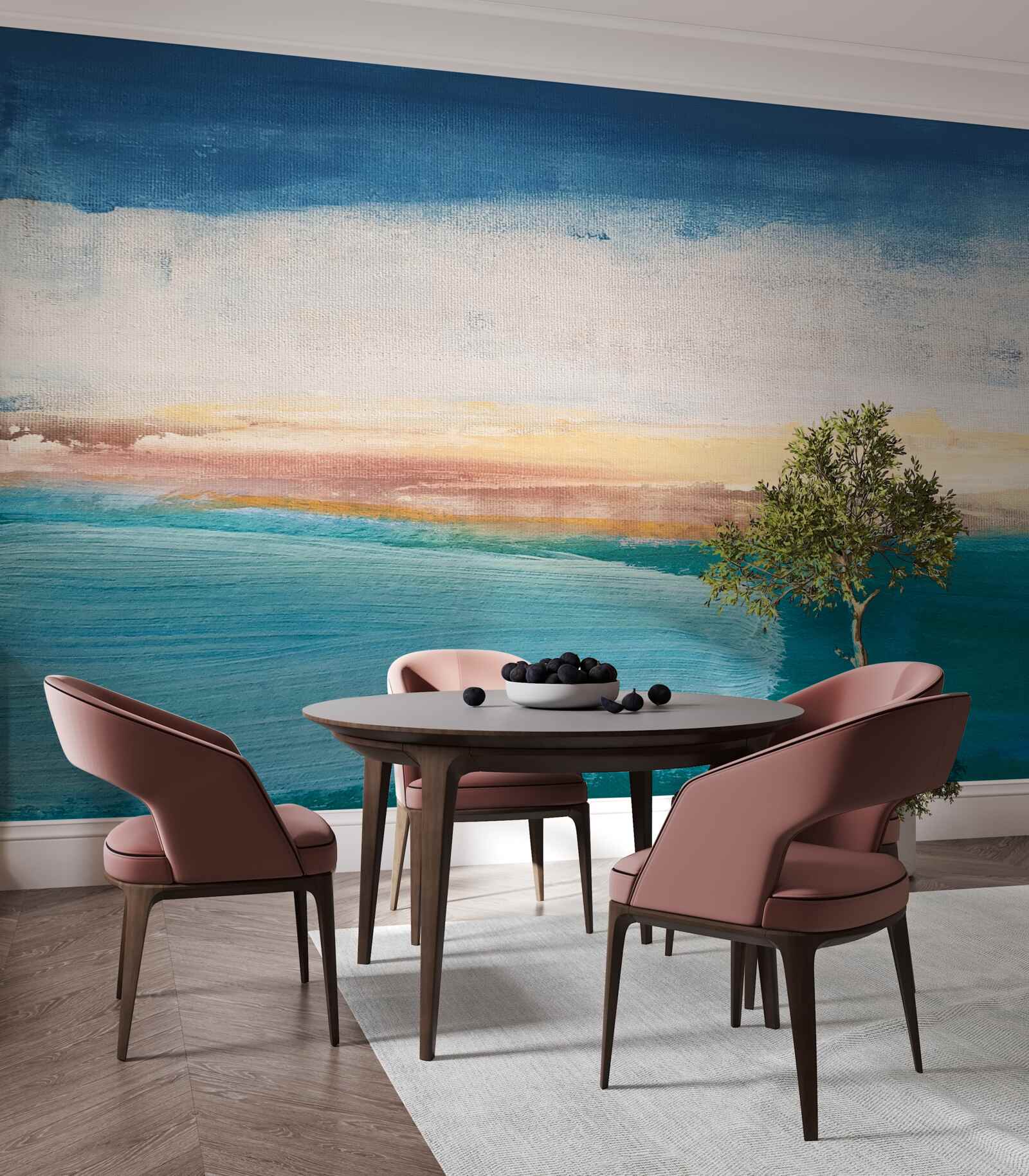 Fototapeta maliarske ťahy v rôznych farbách