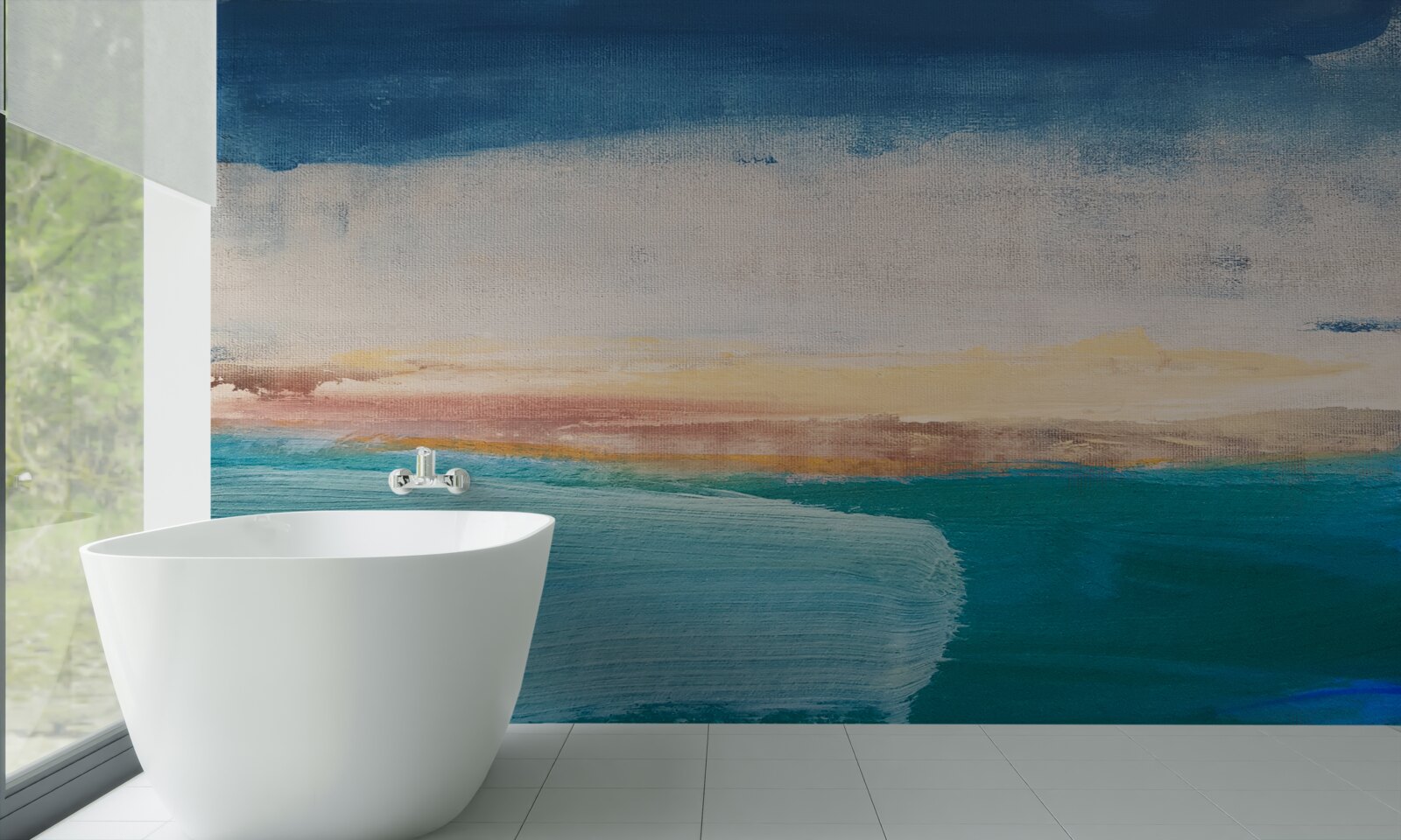 Fototapeta maliarske ťahy v rôznych farbách