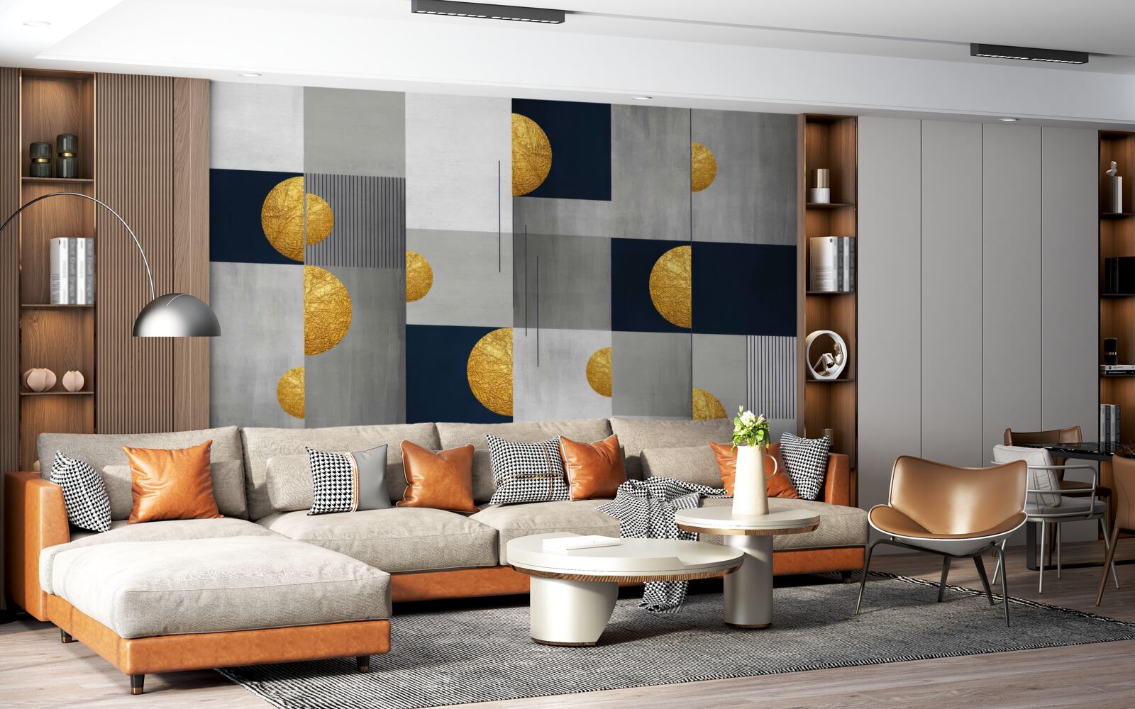 Fototapeta pozadie v abstraktnom štýle