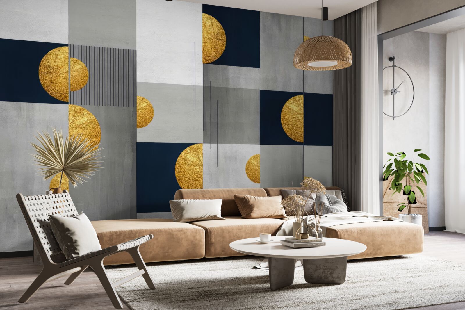 Fototapeta pozadie v abstraktnom štýle