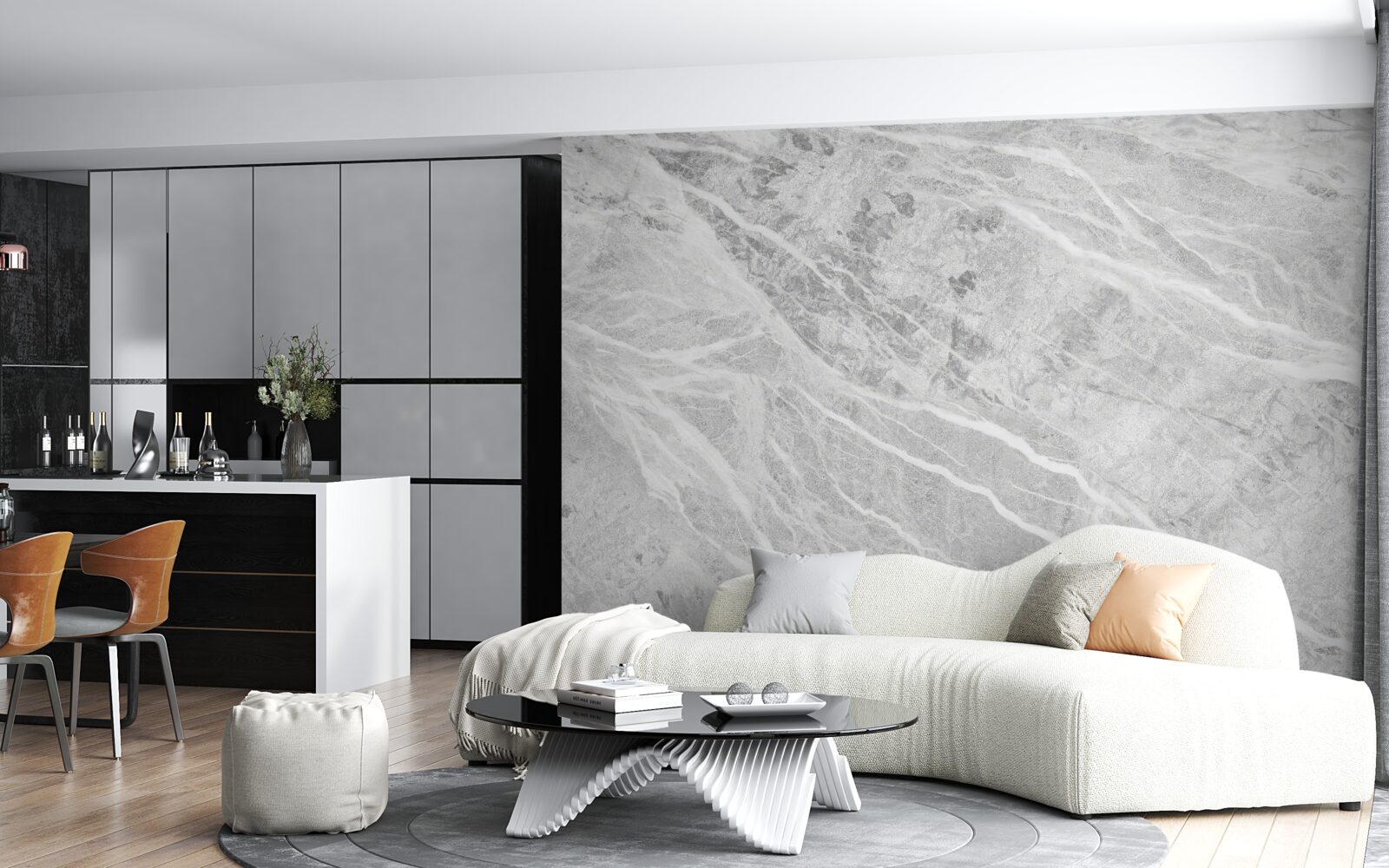 Fototapeta šedé mramorové pozadie