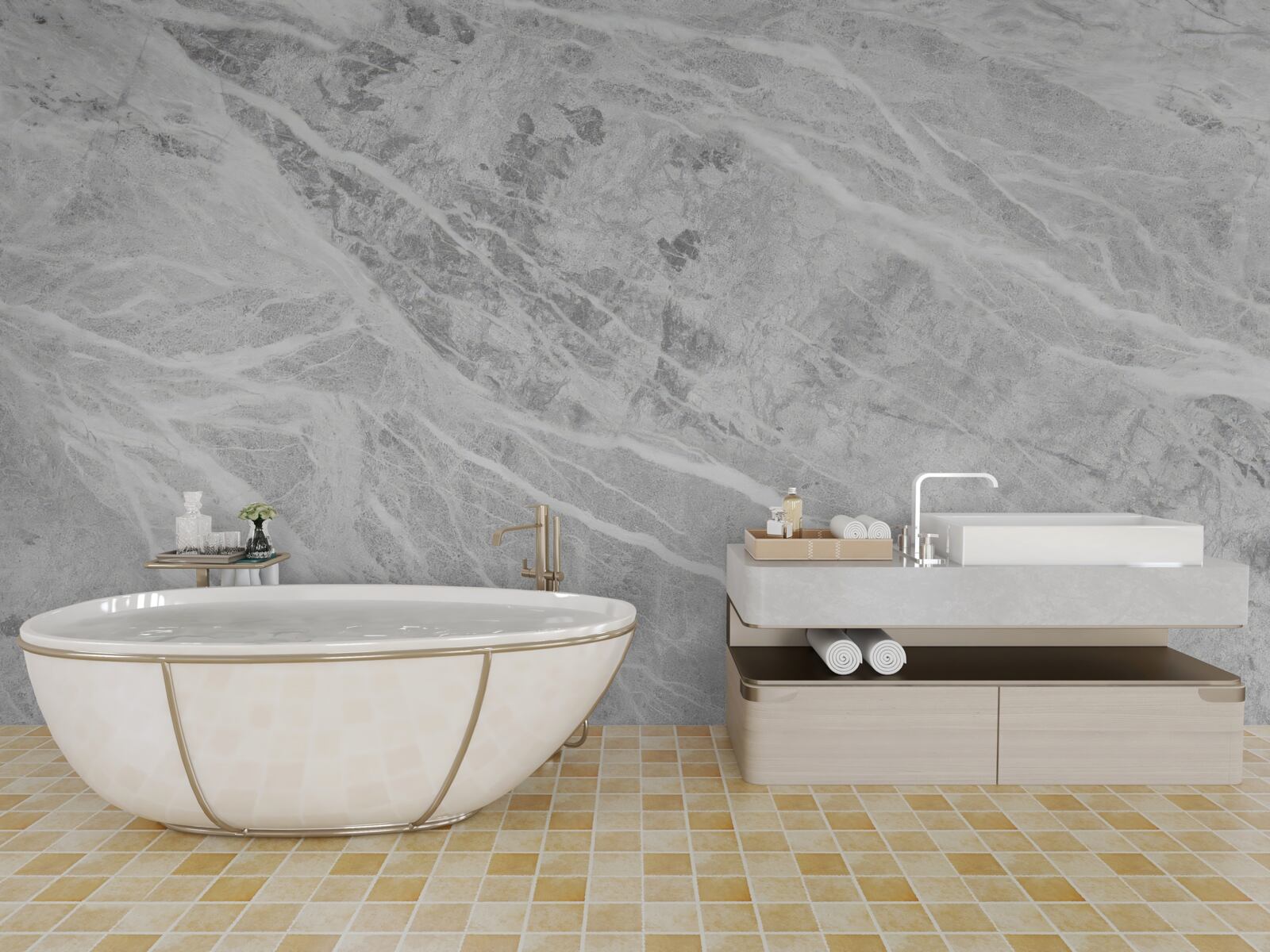 Fototapeta šedé mramorové pozadie