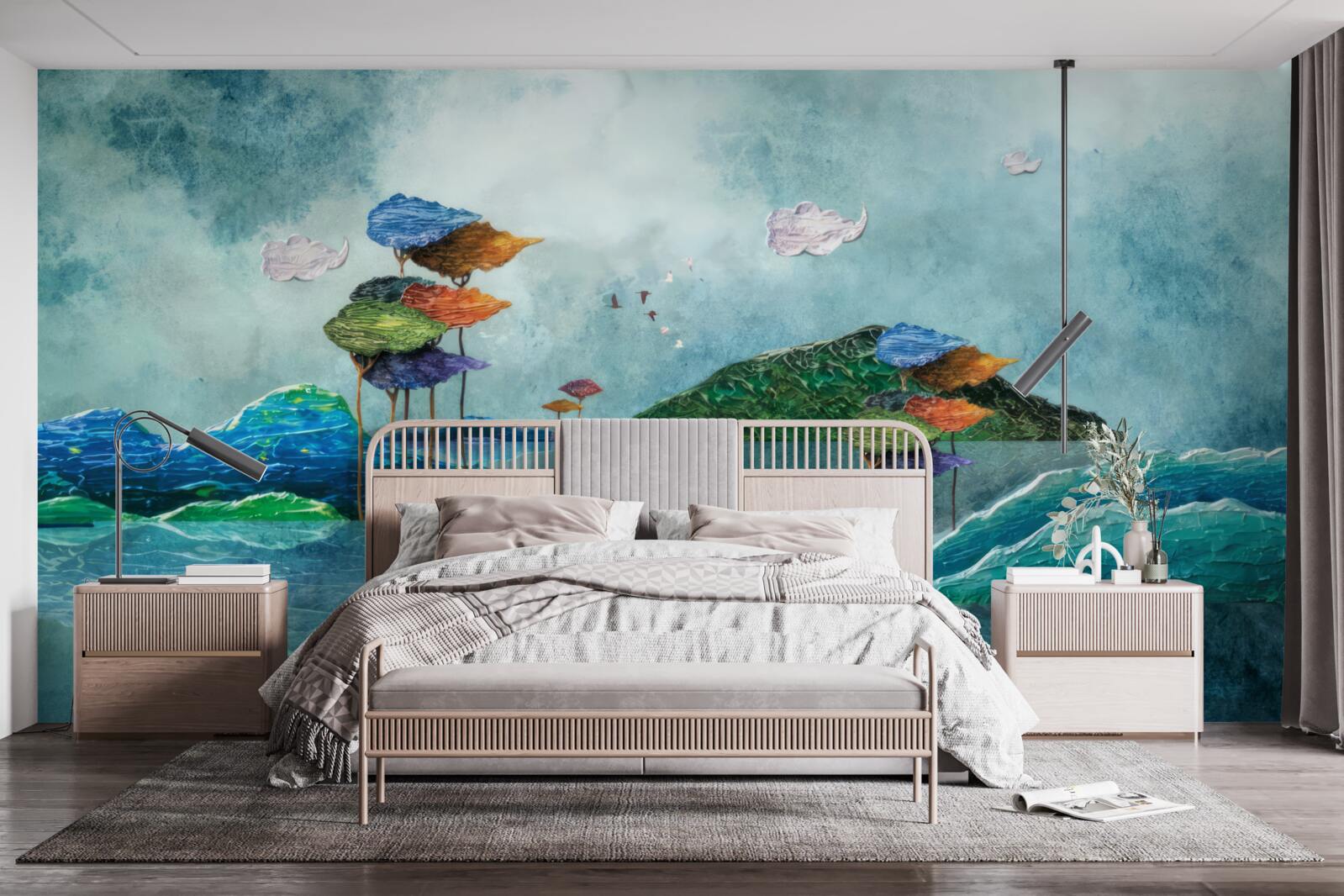 Fototapeta ostrov zobrazený na obraze