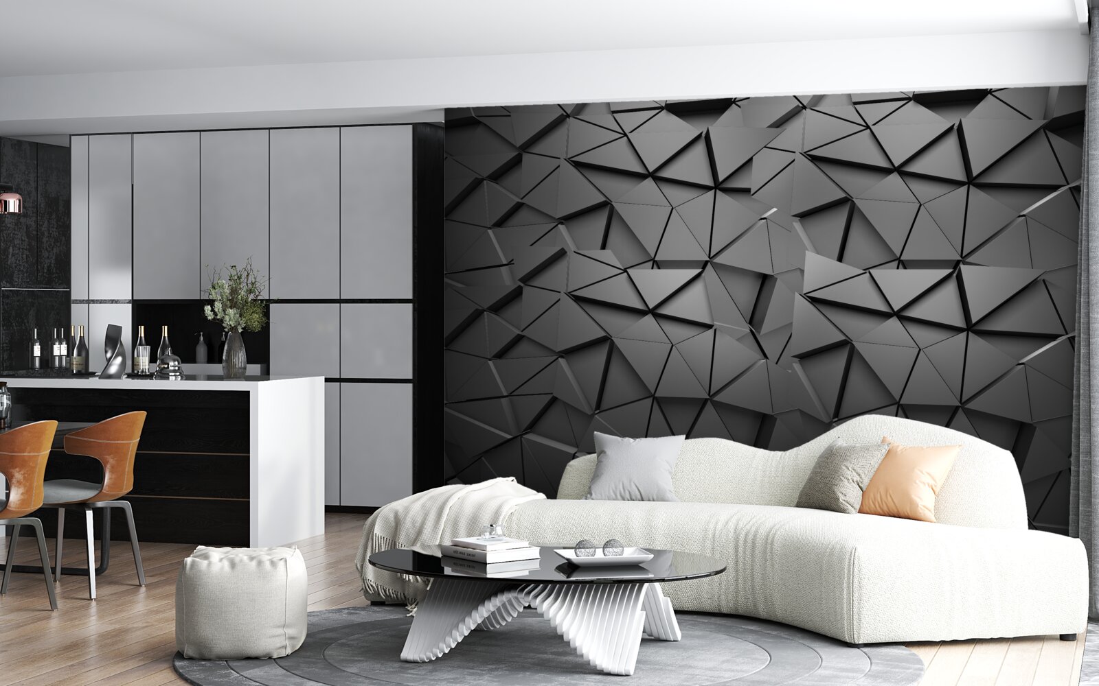 Fototapeta sivé čísla s objemom