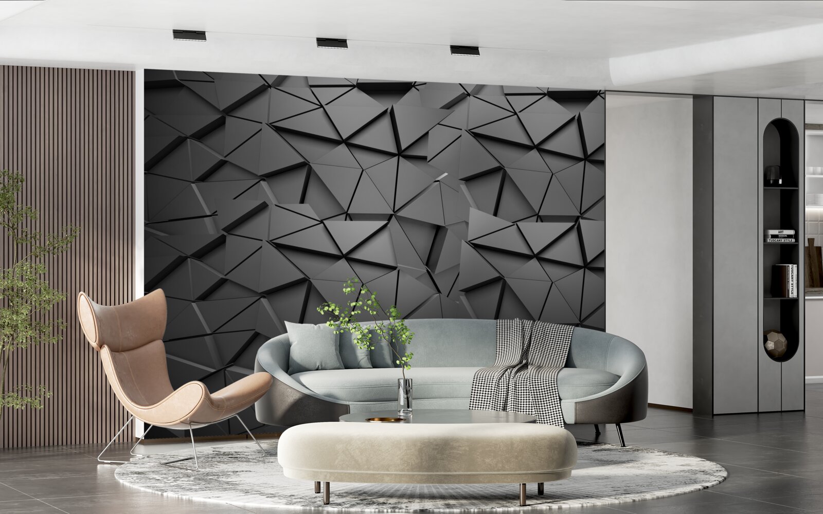 Fototapeta sivé čísla s objemom