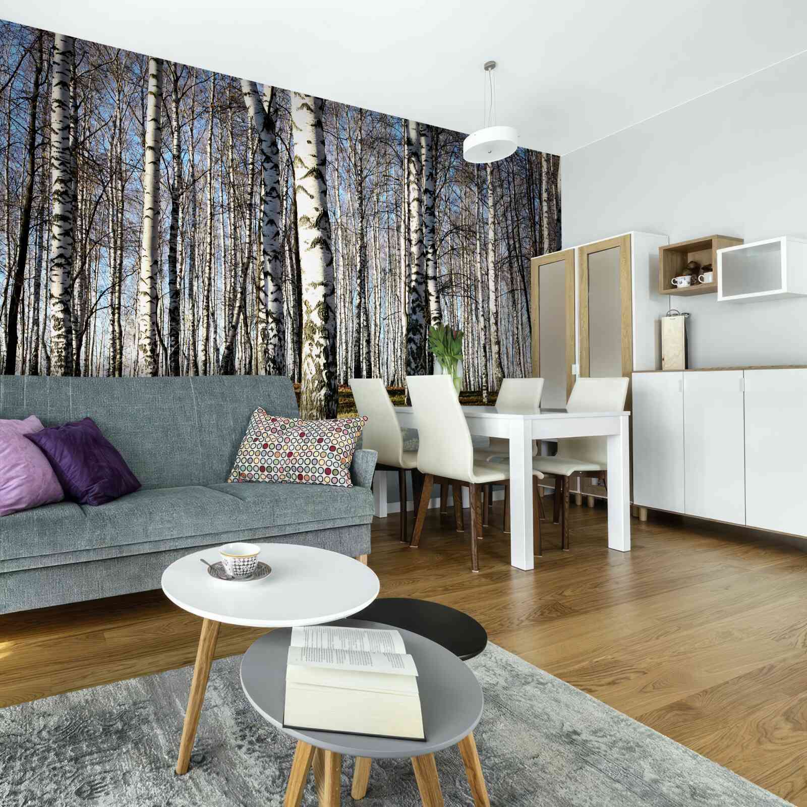 Fototapeta listy padali zo stromov