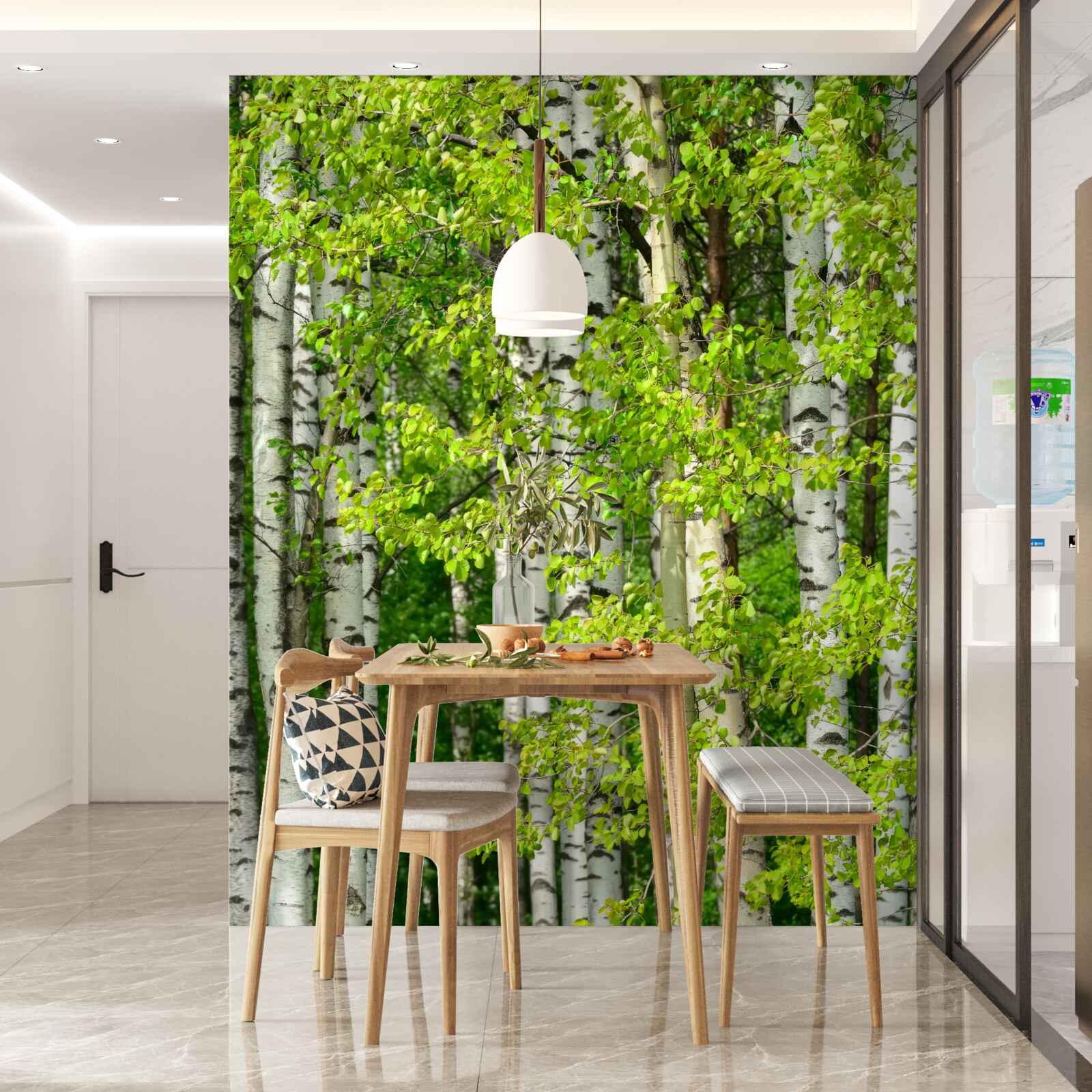 Fototapeta brezový les