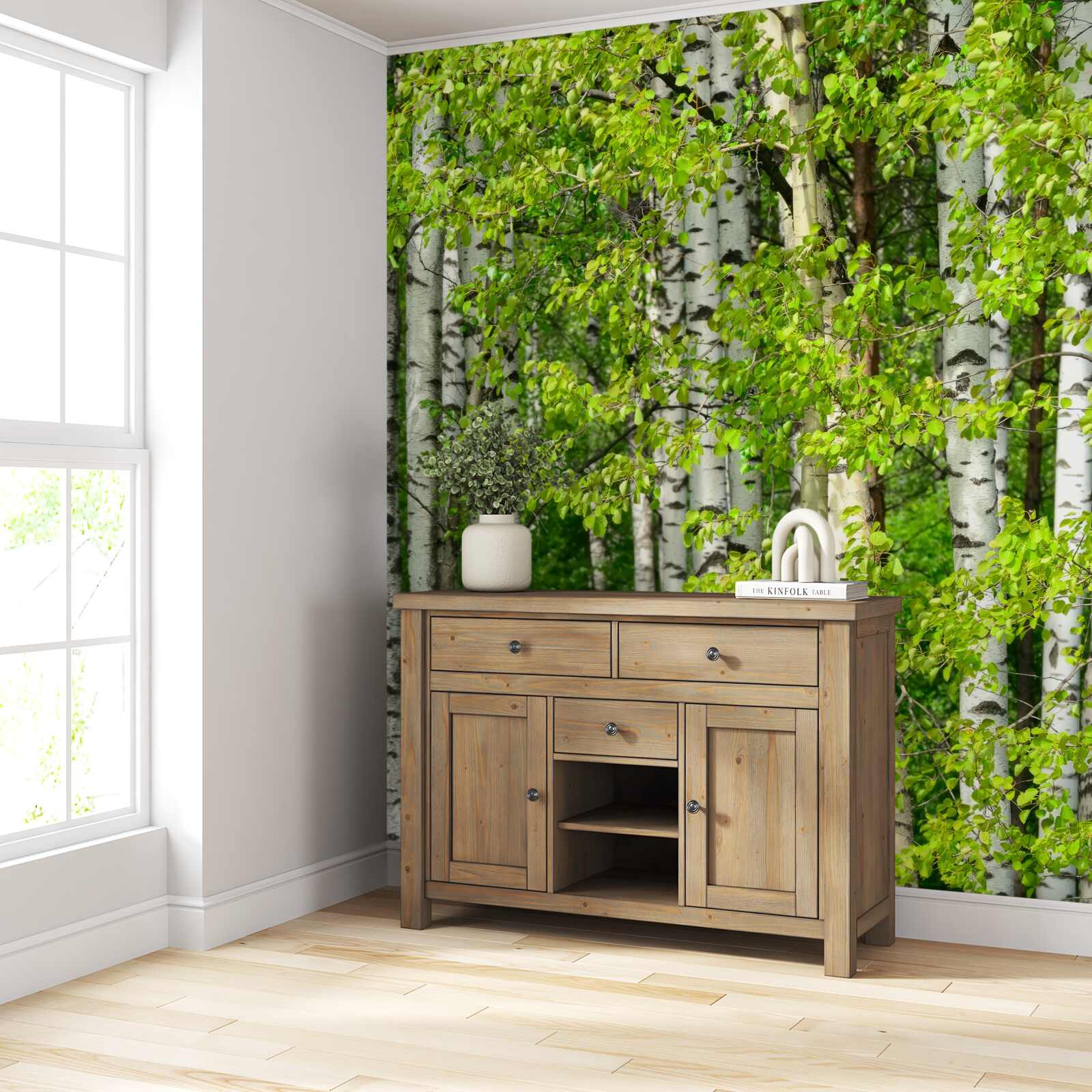 Fototapeta brezový les