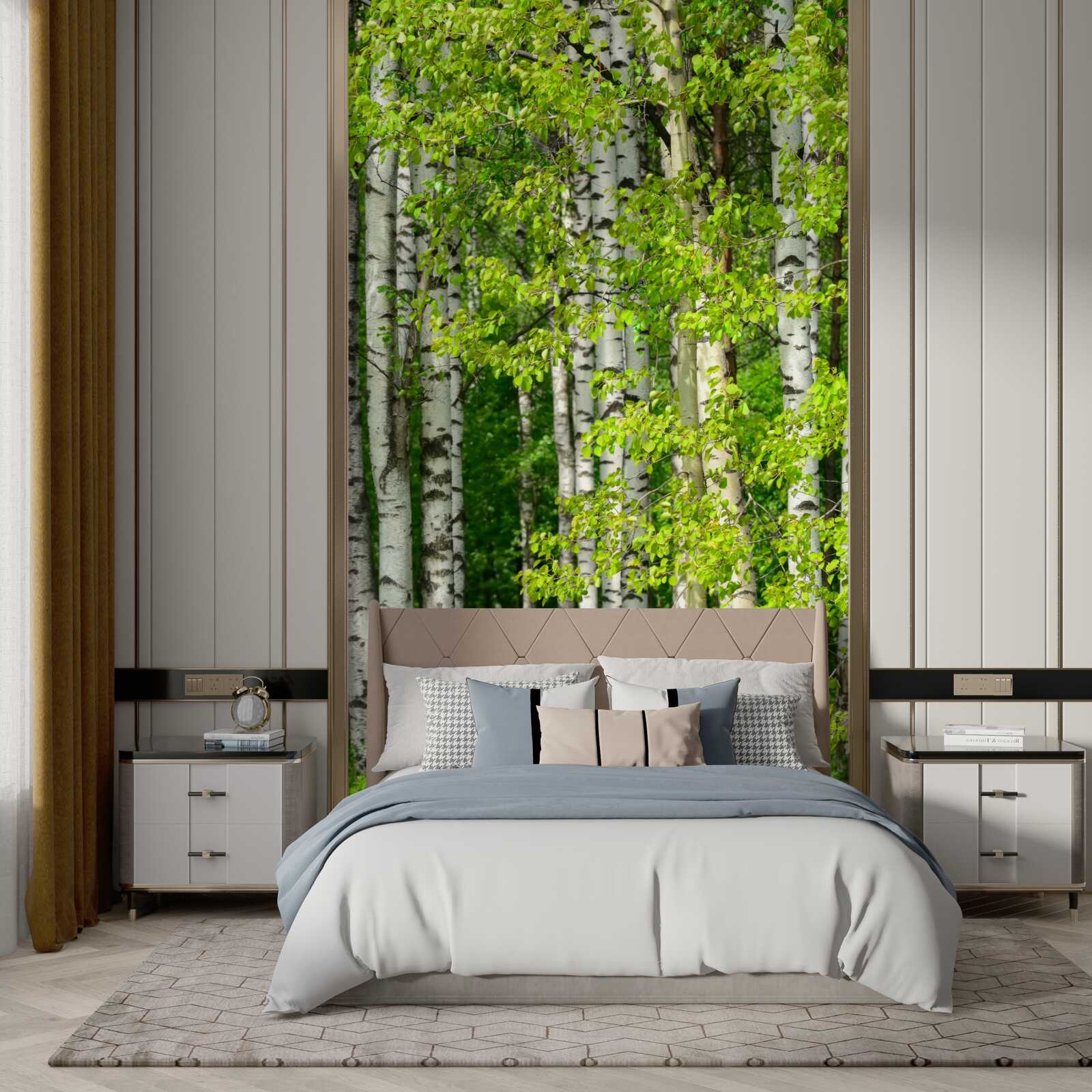 Fototapeta brezový les