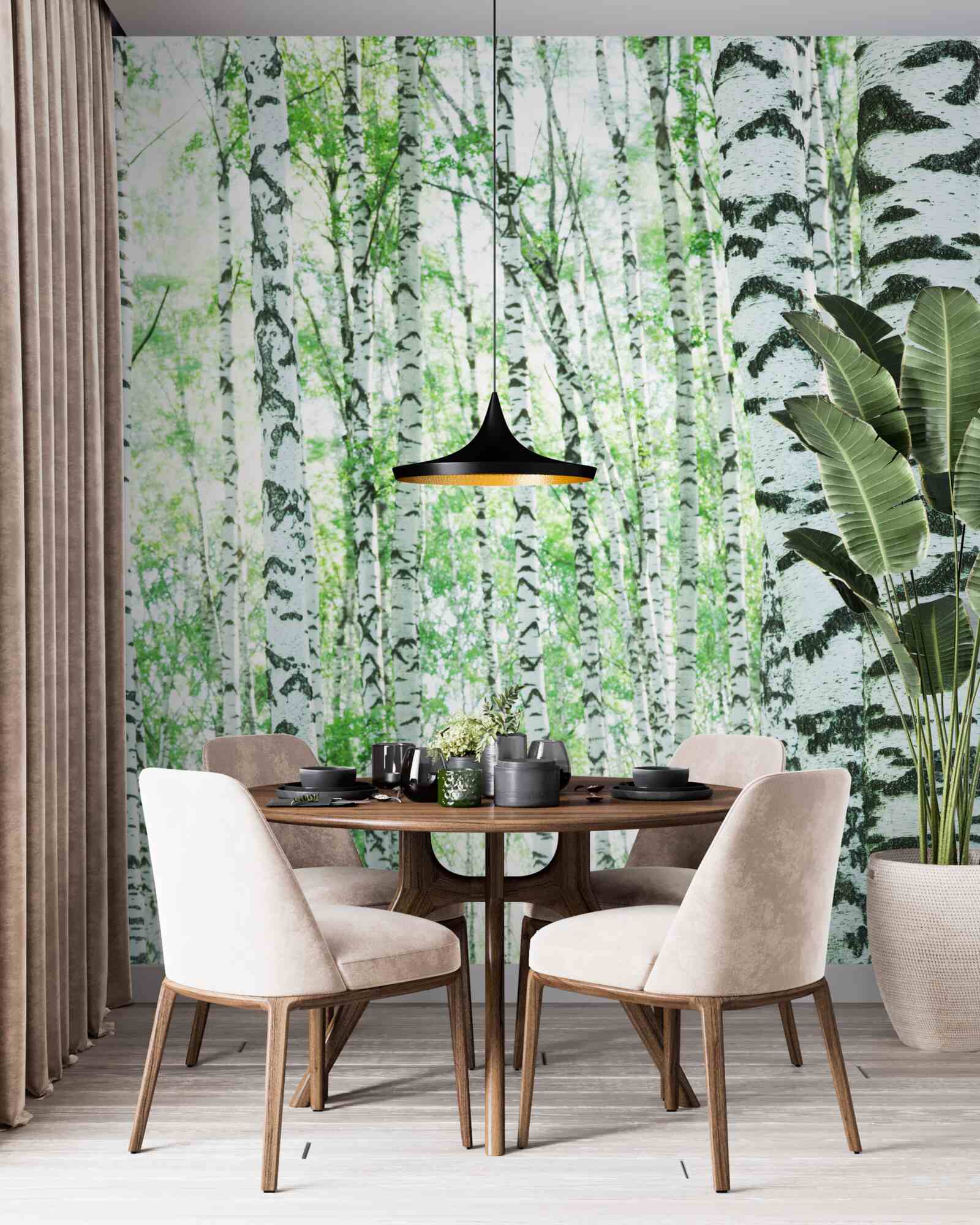 Fototapeta svetlé brezy