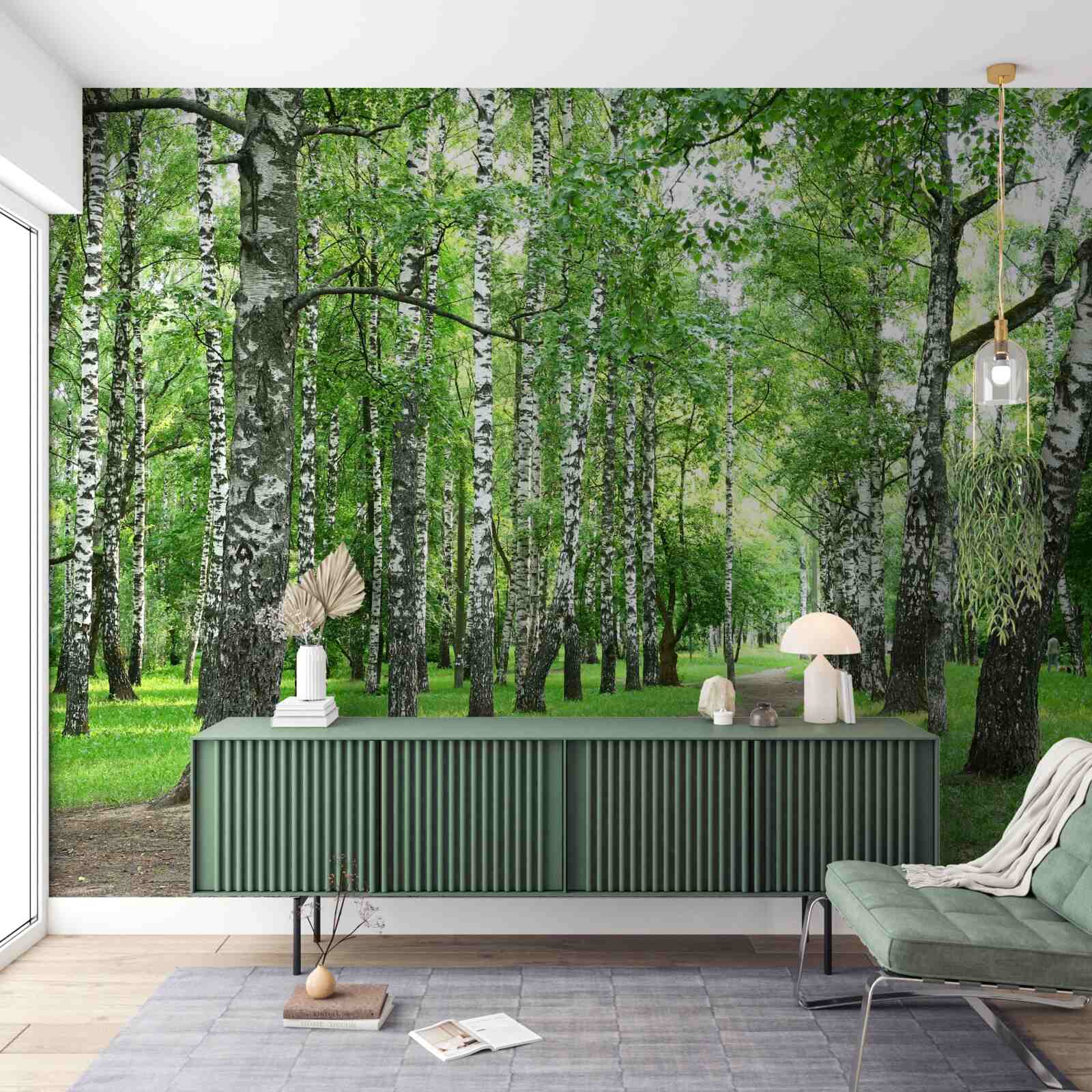 Fototapeta cesta vedúca do lesíka