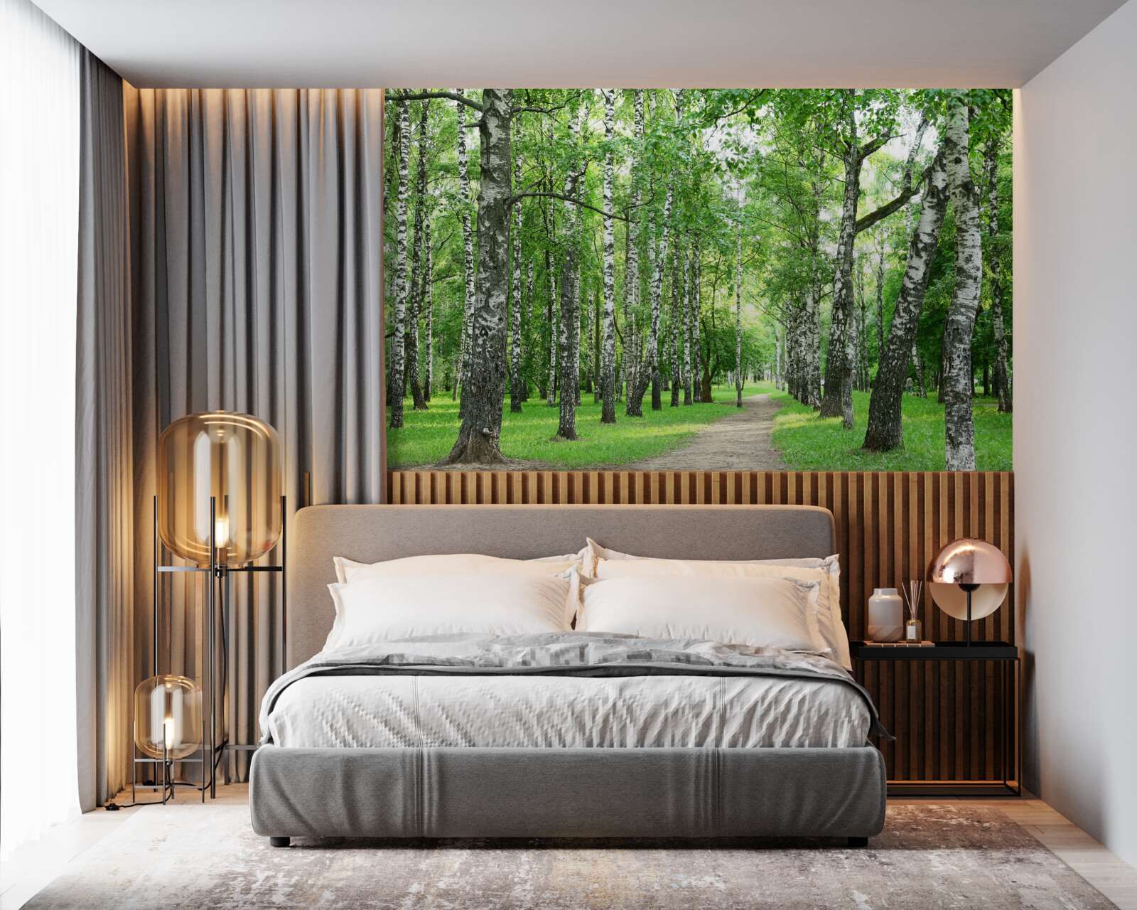 Fototapeta cesta vedúca do lesíka