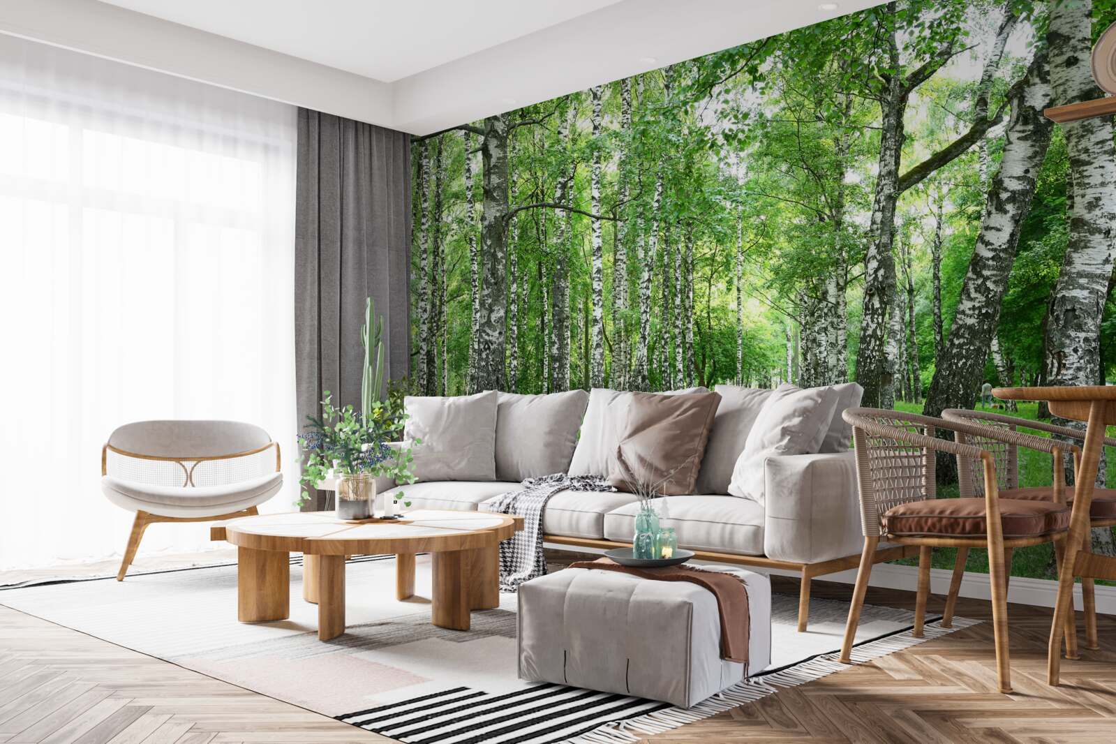 Fototapeta cesta vedúca do lesíka