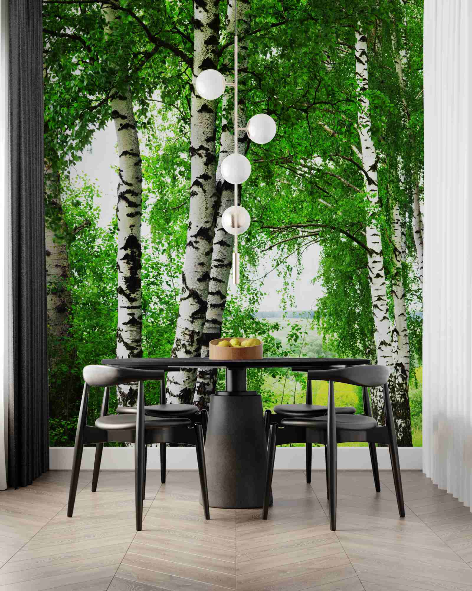 Fototapeta brezový háj na čistinke