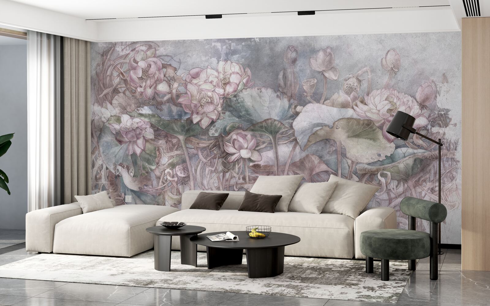 Fototapeta zobrazené exotické rastliny