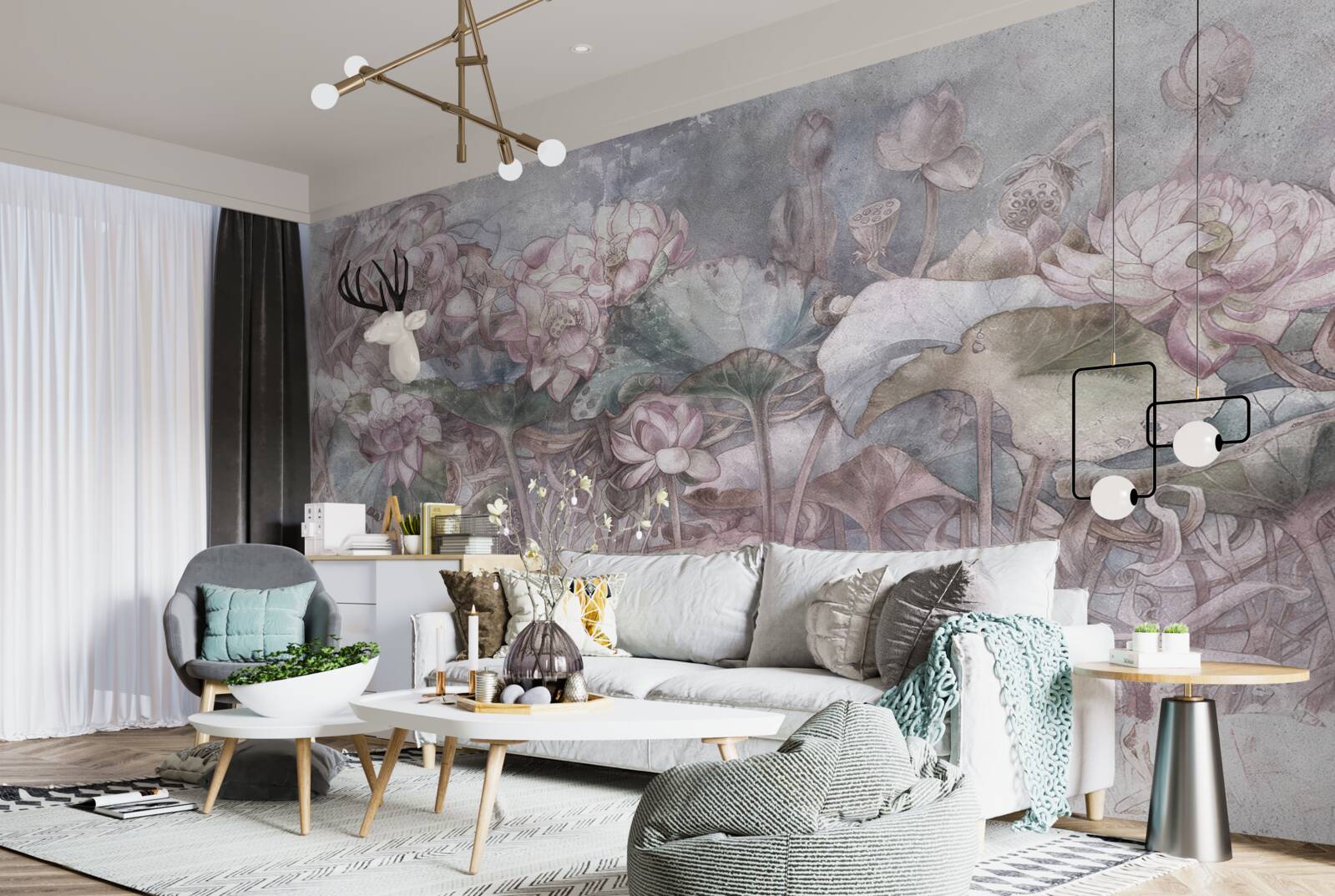 Fototapeta zobrazené exotické rastliny