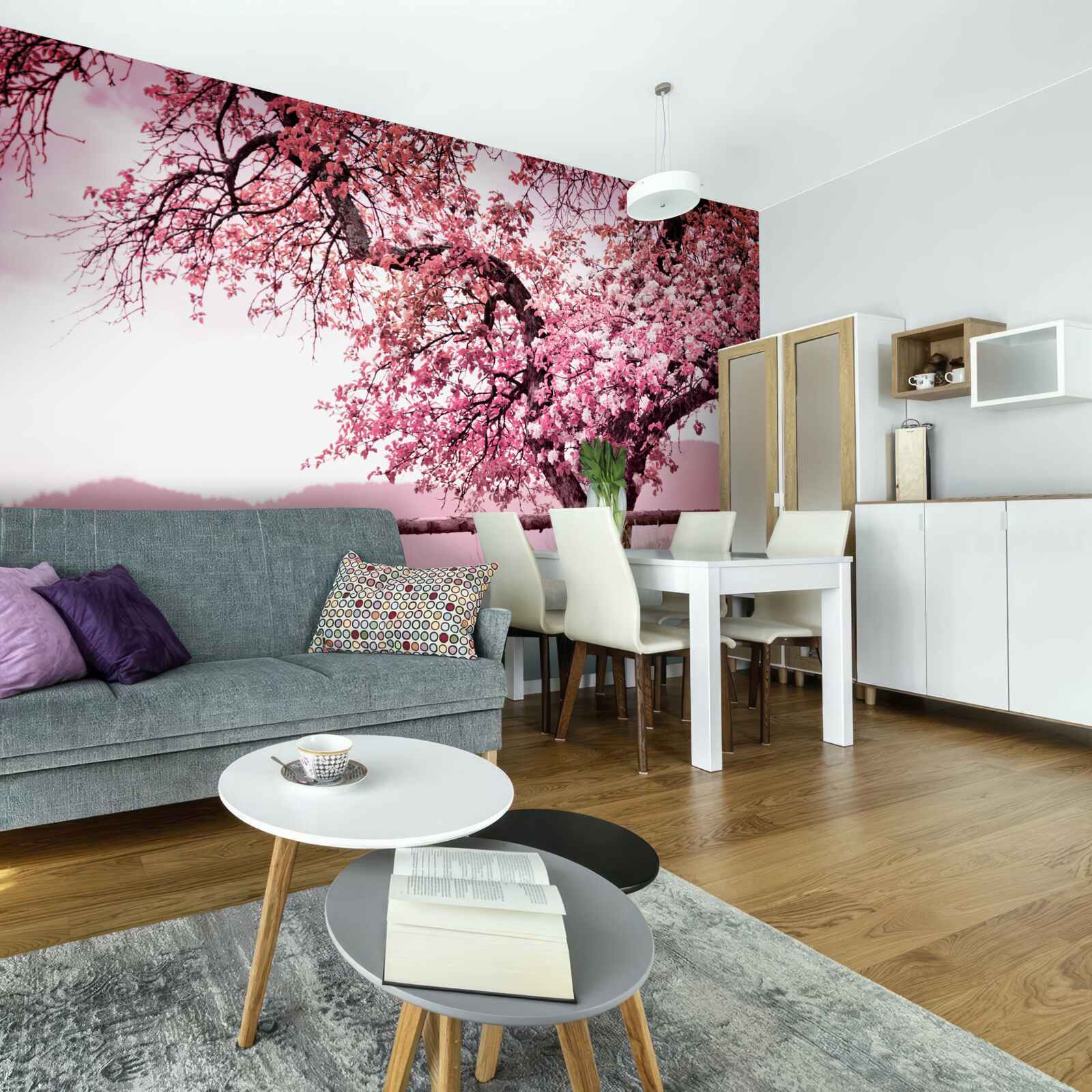 Fototapeta kvitnúce sakury