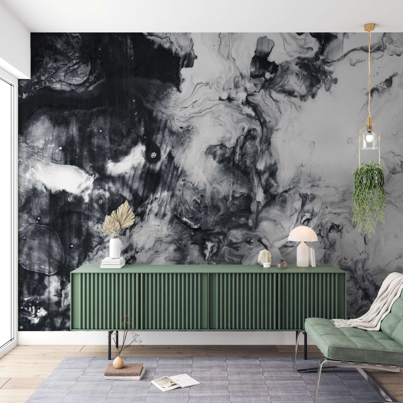 Fototapeta rozmazané monochromatické odtiene