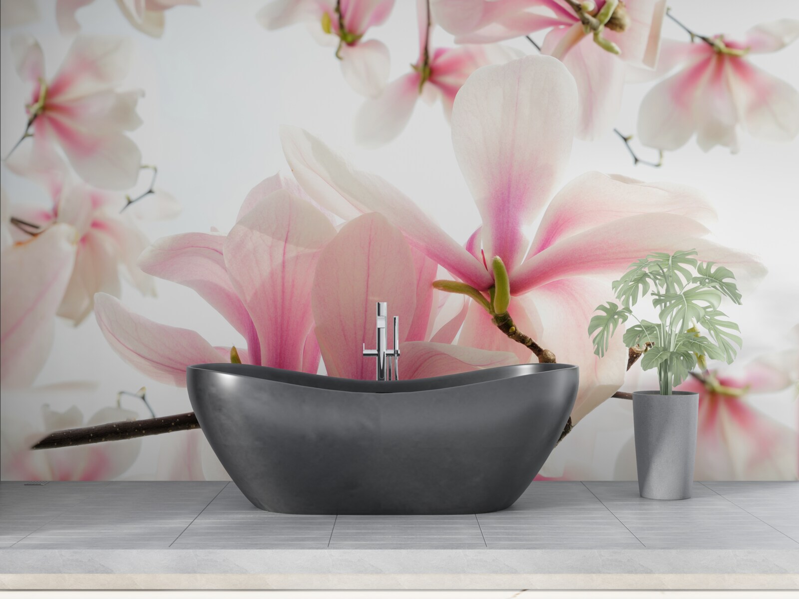 Fototapeta kvitnúce magnólie