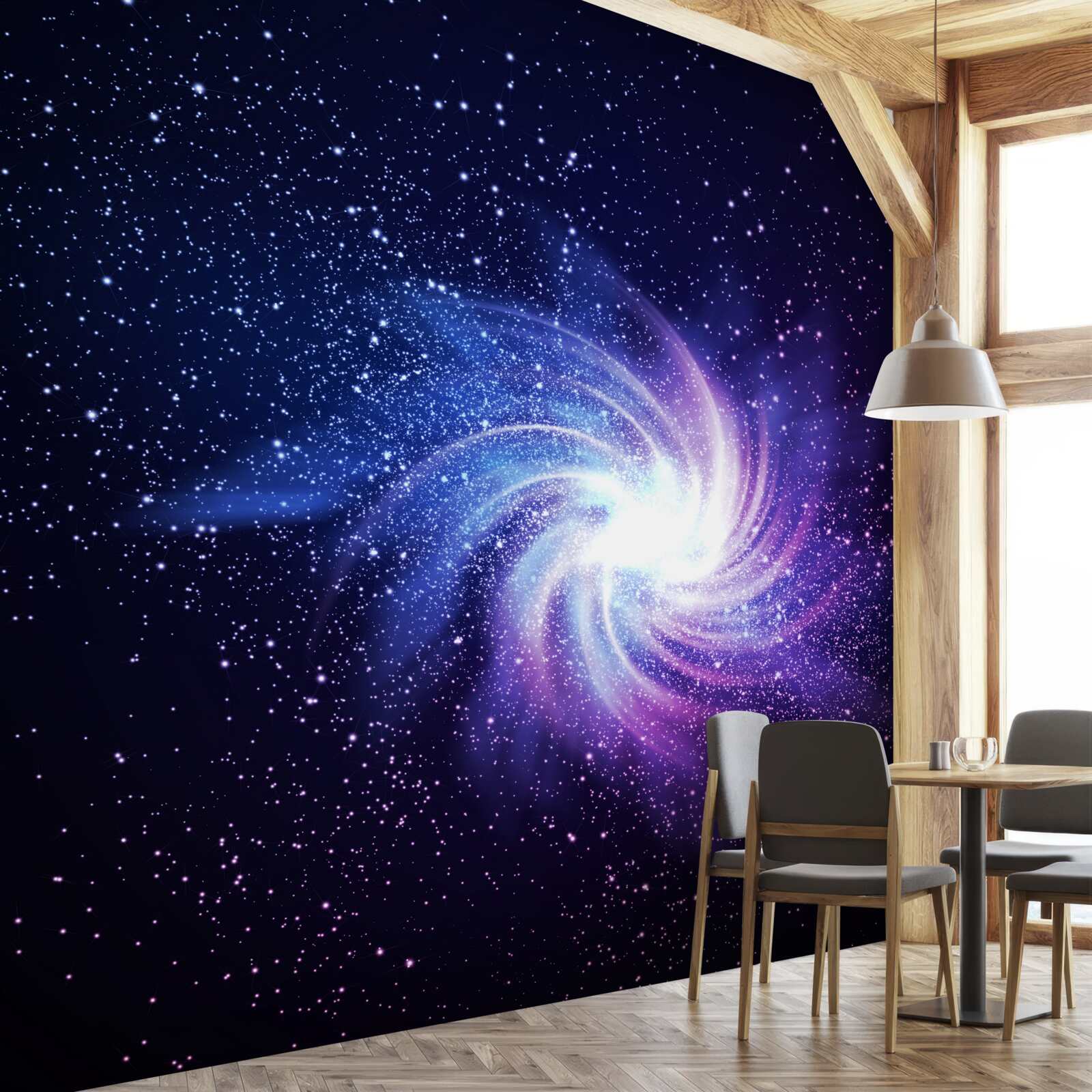 Fototapeta vír vo vesmíre medzi hviezdami