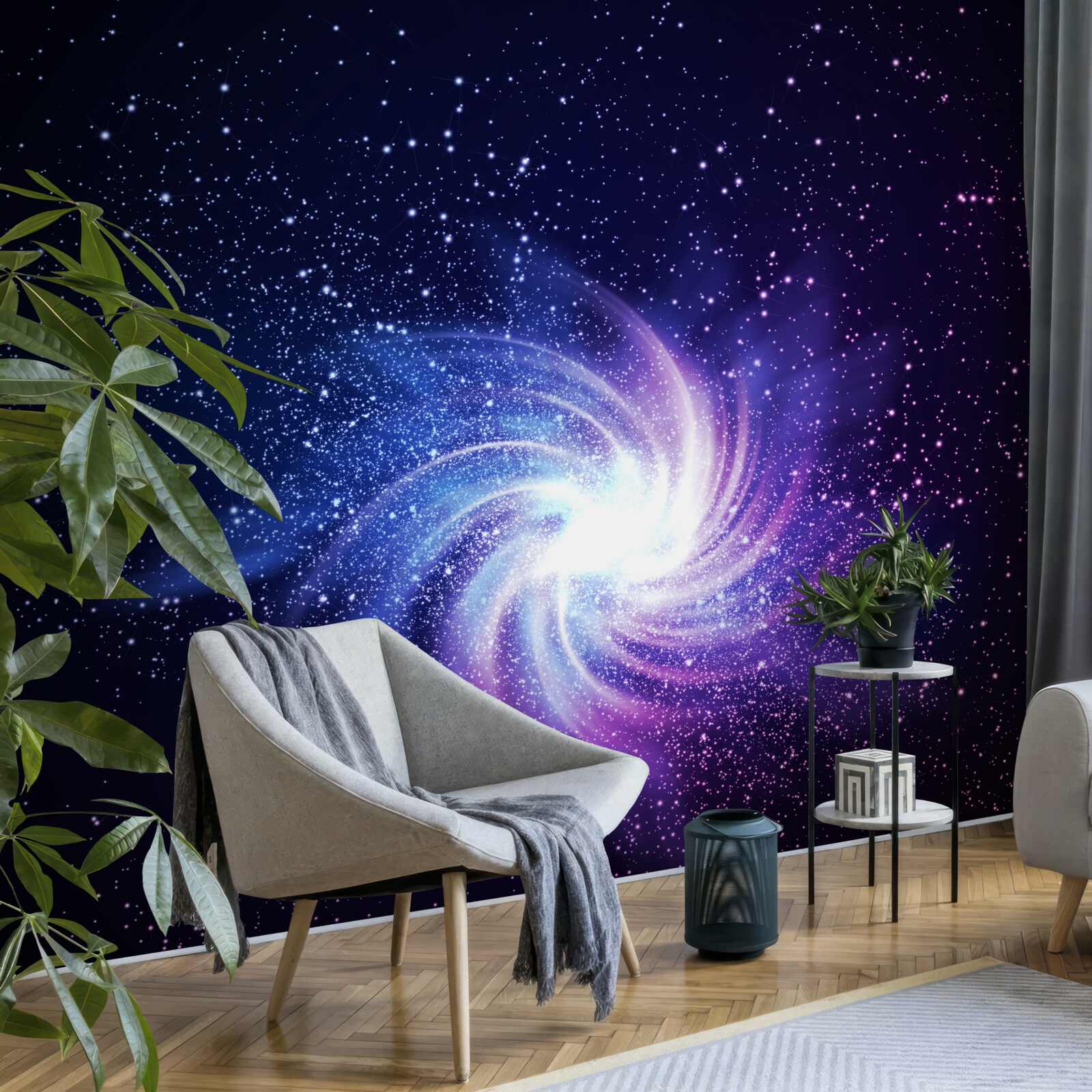 Fototapeta vír vo vesmíre medzi hviezdami