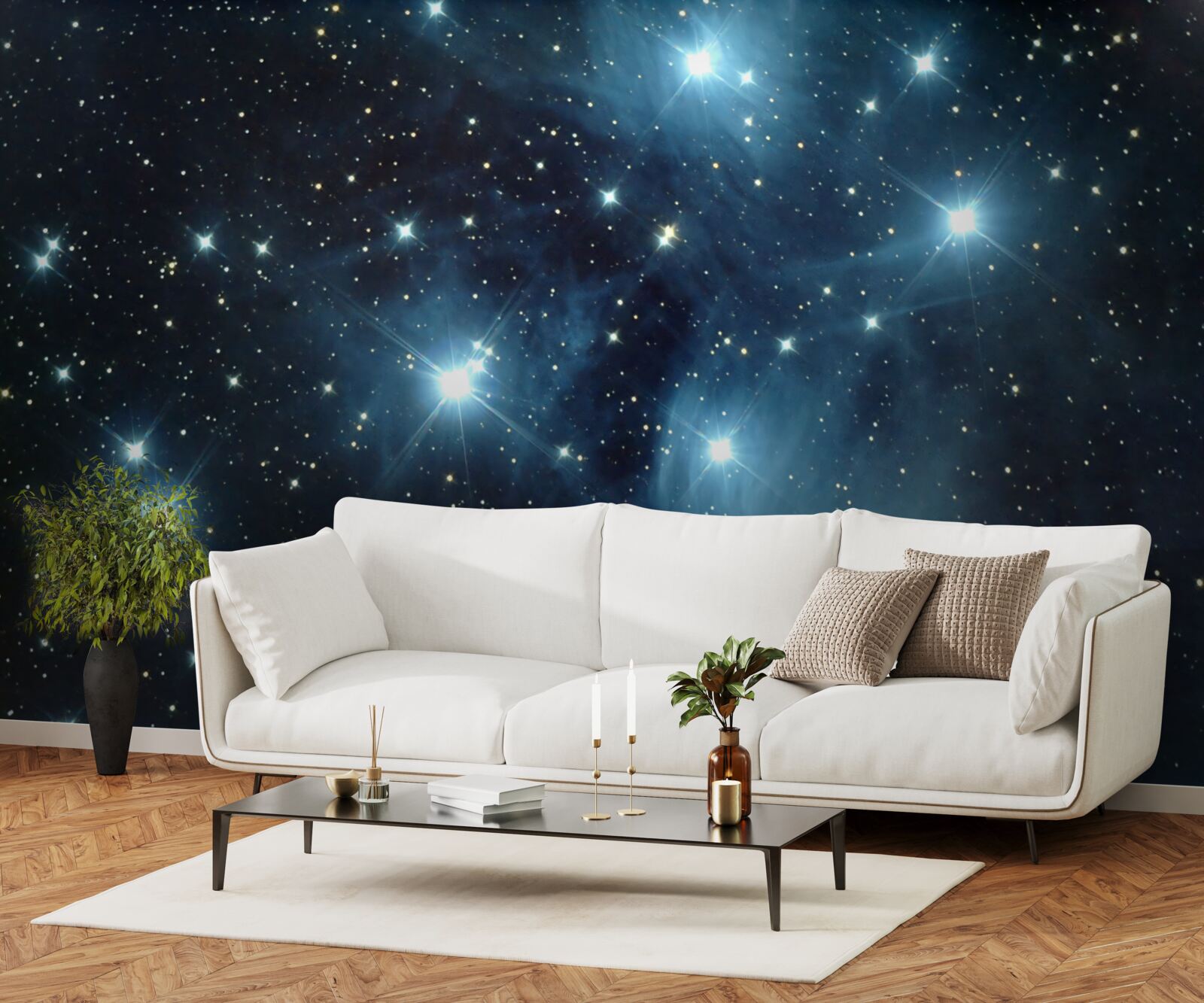 Fototapeta obloha posiata hviezdami