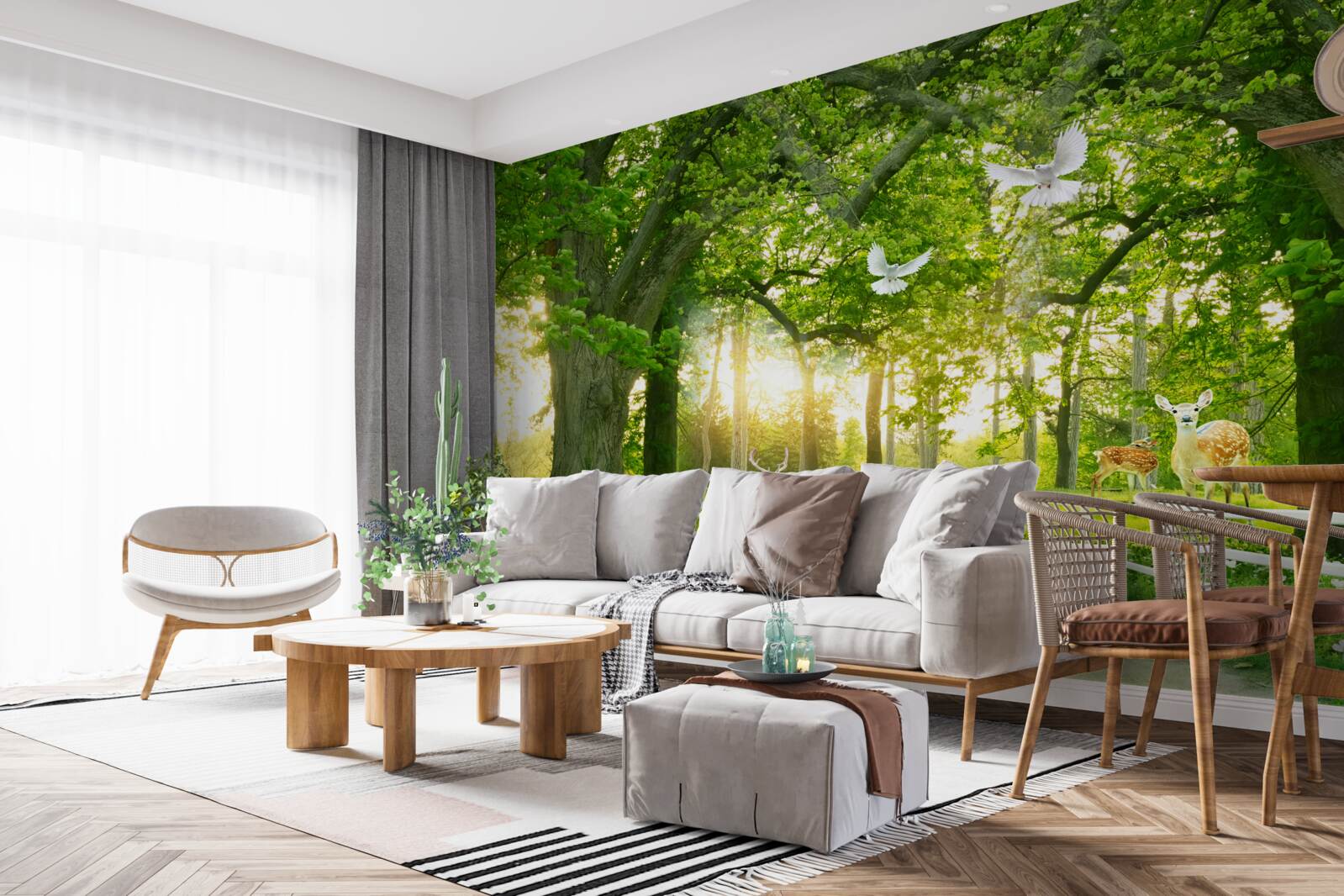 Fototapeta cesta na romantické prechádzky