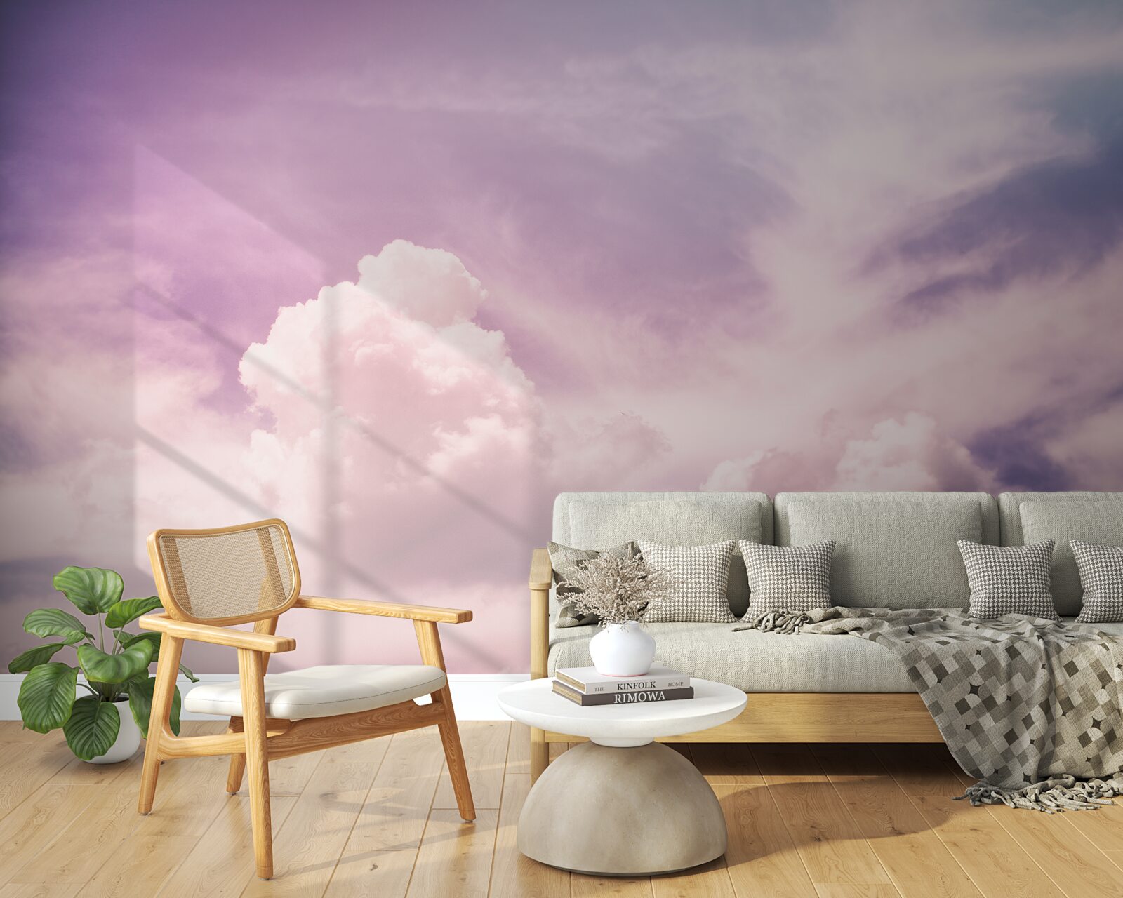 Fototapeta mäkká obloha s oblakmi