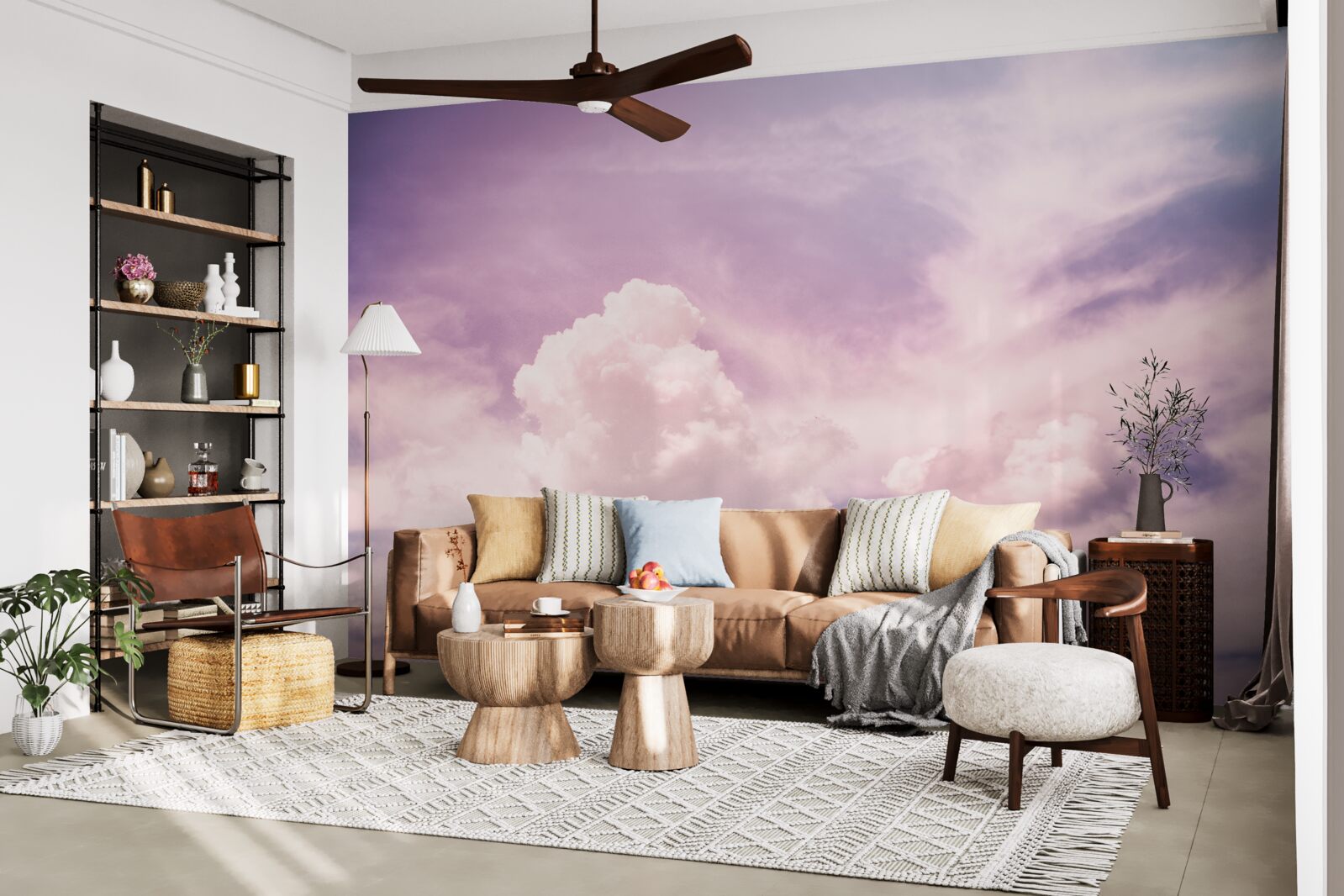 Fototapeta mäkká obloha s oblakmi