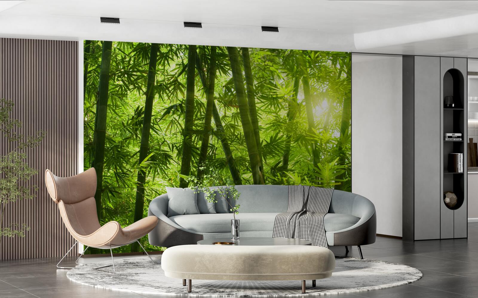 Fototapeta slnko sa snaží preniknúť do hustého lesa