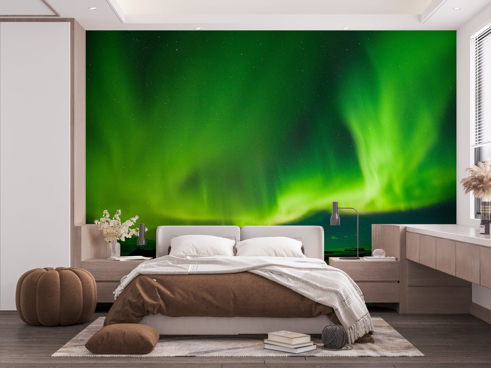 Fototapeta podmanivo veľkolepá polárna žiara