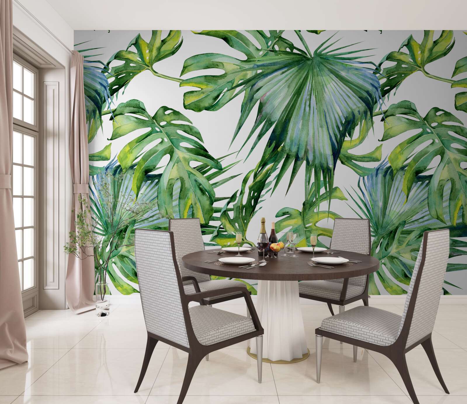 Fototapeta veľké množstvo zelených rastlín