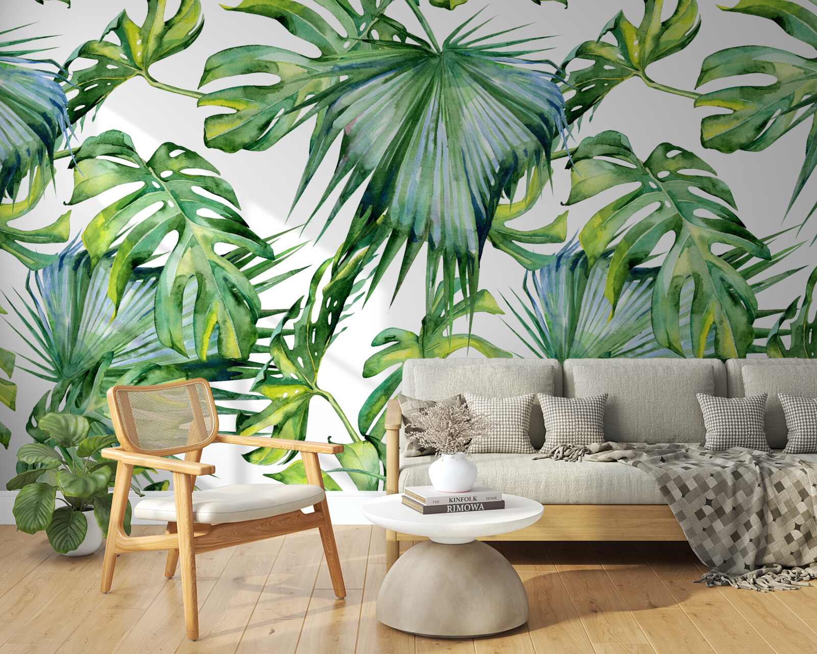 Fototapeta veľké množstvo zelených rastlín