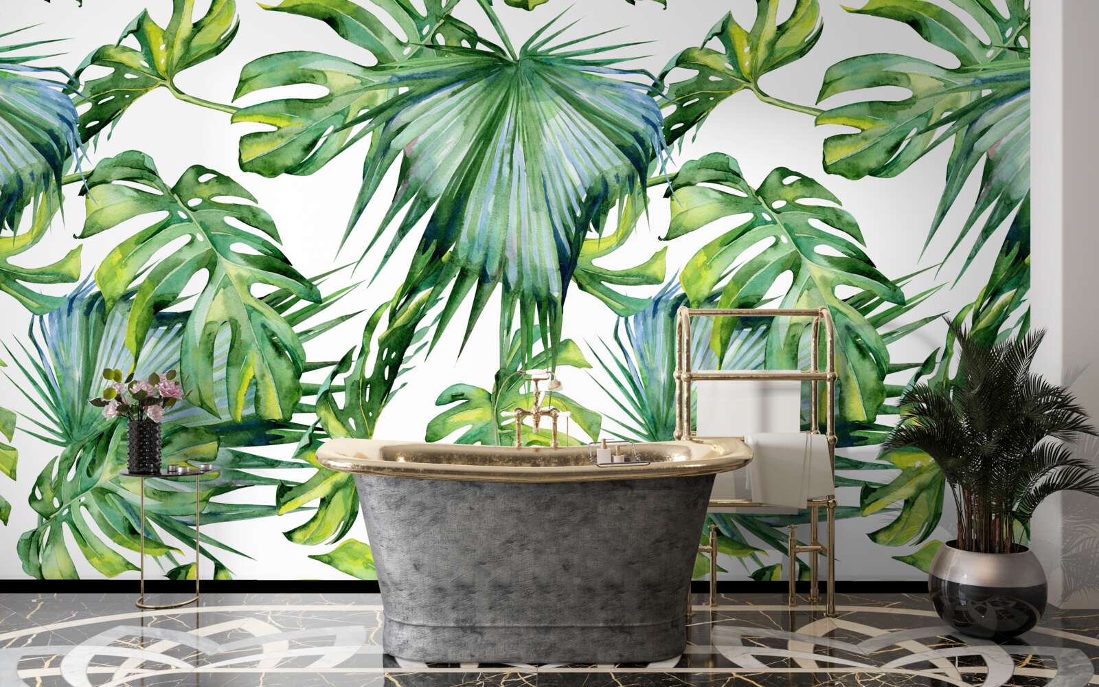 Fototapeta veľké množstvo zelených rastlín