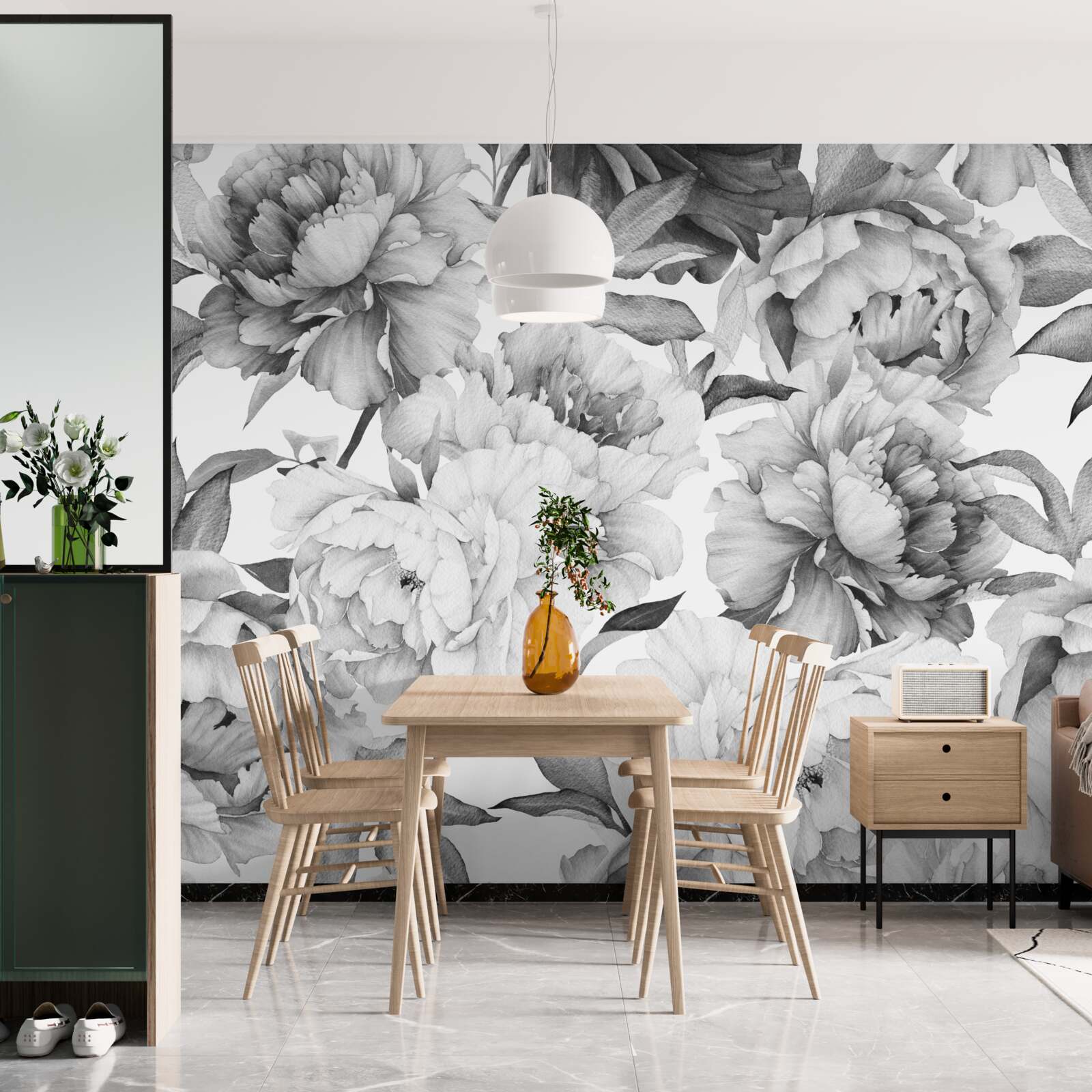 Fototapeta veľké, svieže kvety