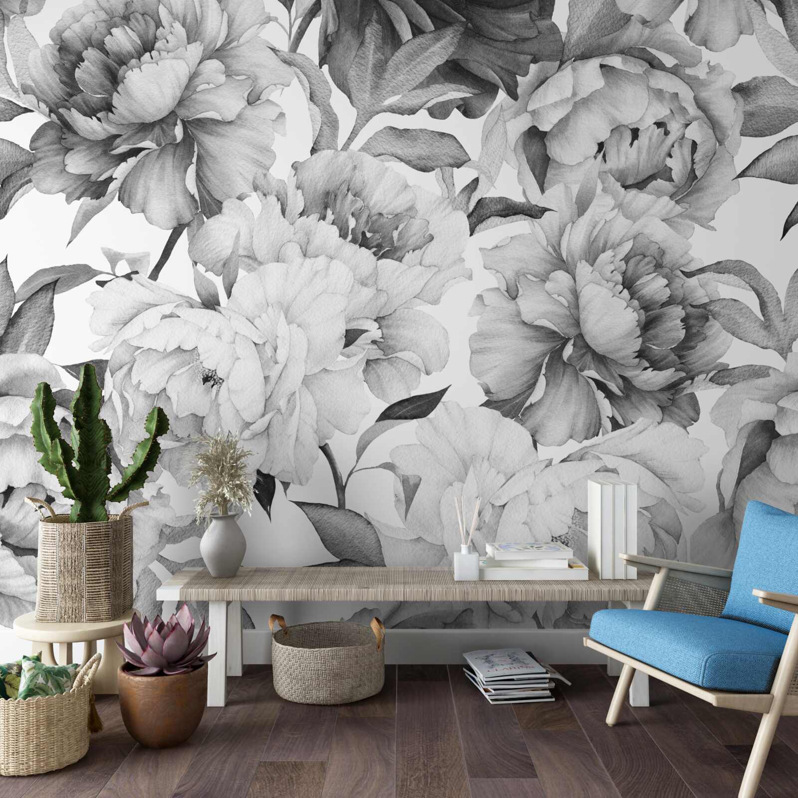 Fototapeta veľké, svieže kvety