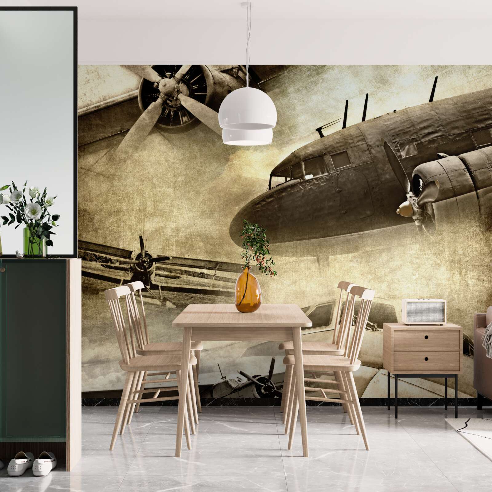 Fototapeta zobrazená rovina