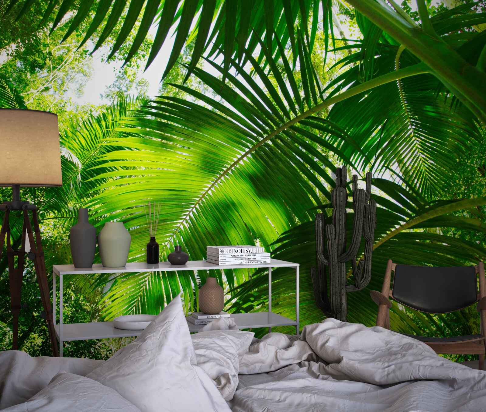 Fototapeta veľké zelené listy